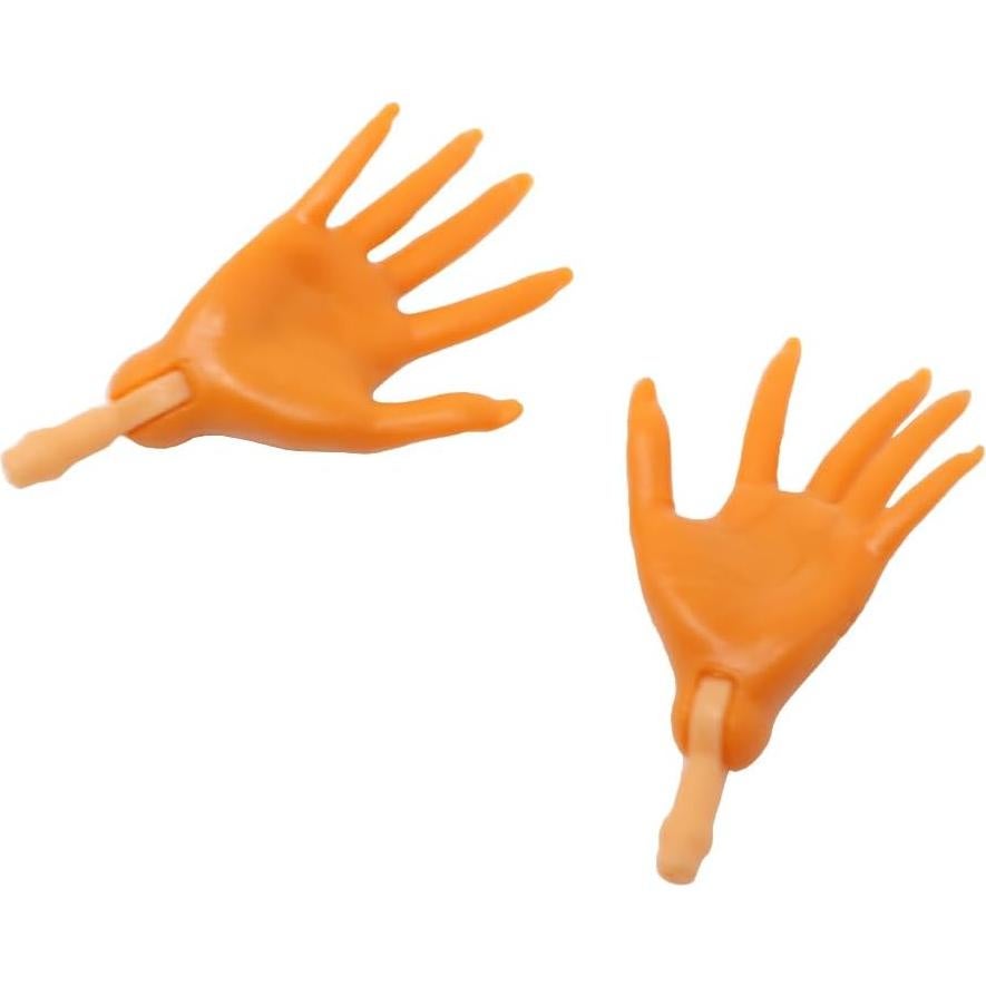Piezas de Repuesto para Muñecas Monster High 5906 - Manos Naranjas