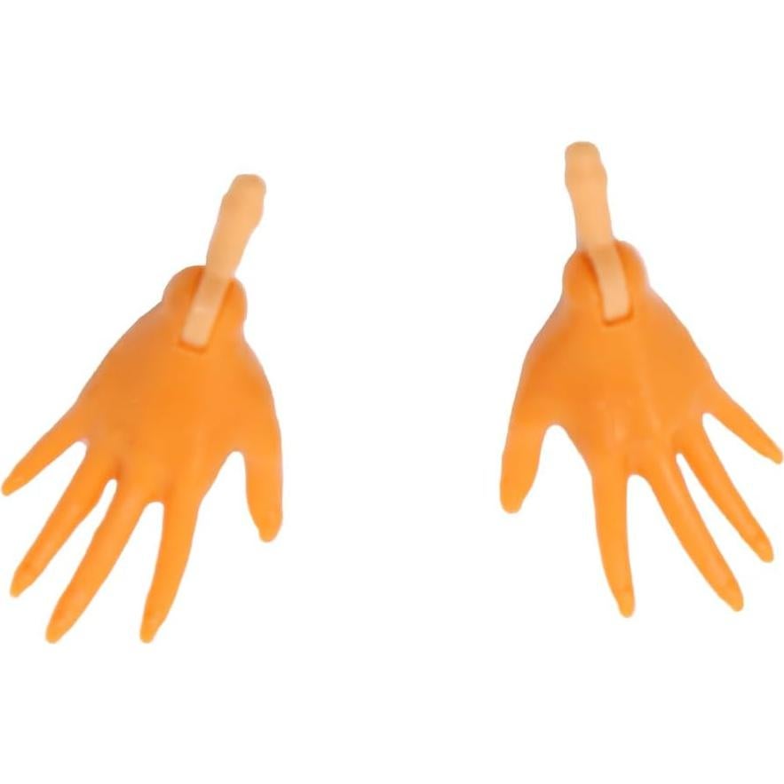 Piezas de Repuesto para Muñecas Monster High 5906 - Manos Naranjas