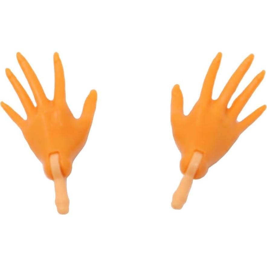 Piezas de Repuesto para Muñecas Monster High 5906 - Manos Naranjas