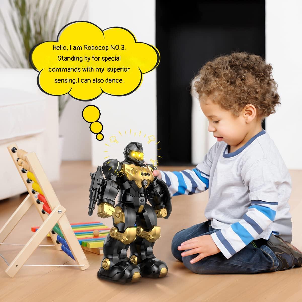 Robot RC Programable Sonomo para Niños 6-12 Años Negro