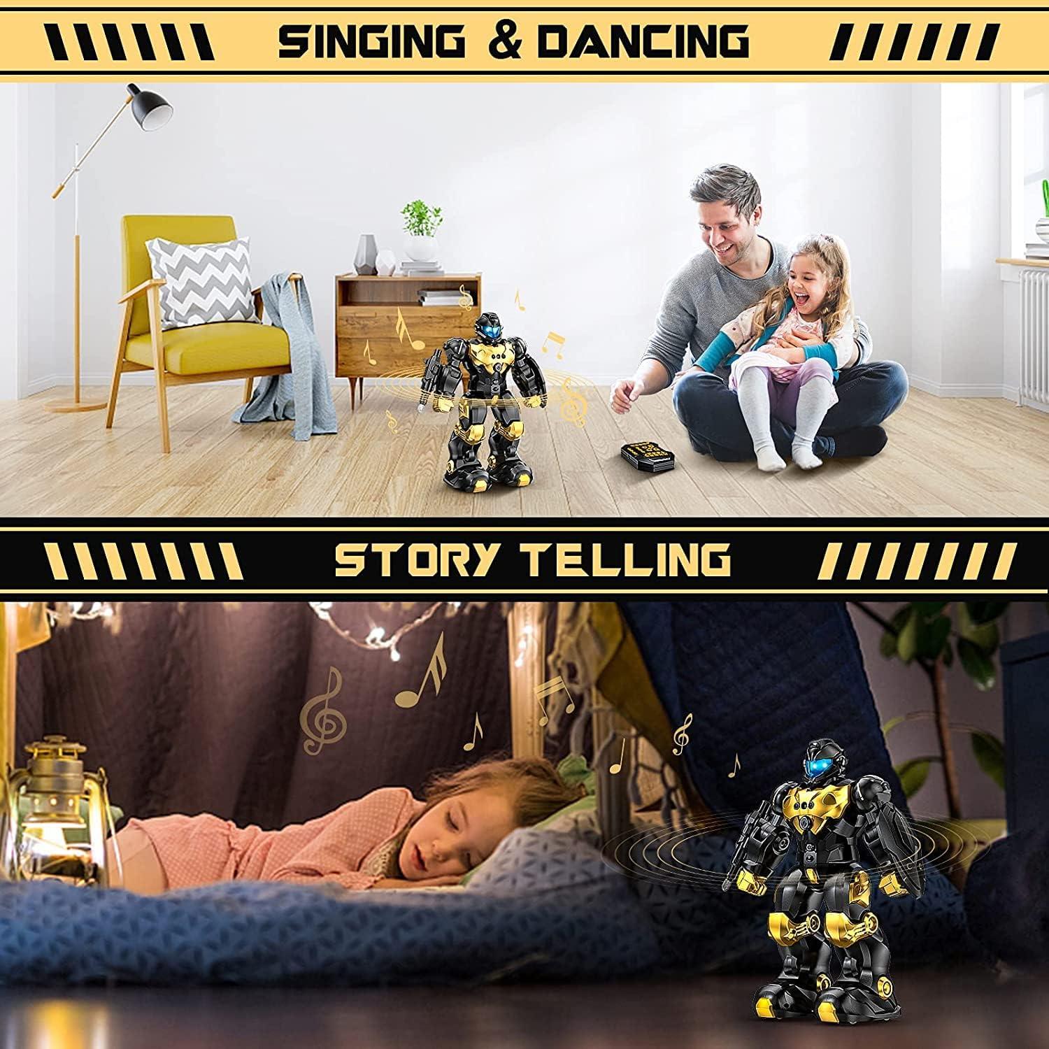 Robot RC Programable Sonomo para Niños 6-12 Años Negro