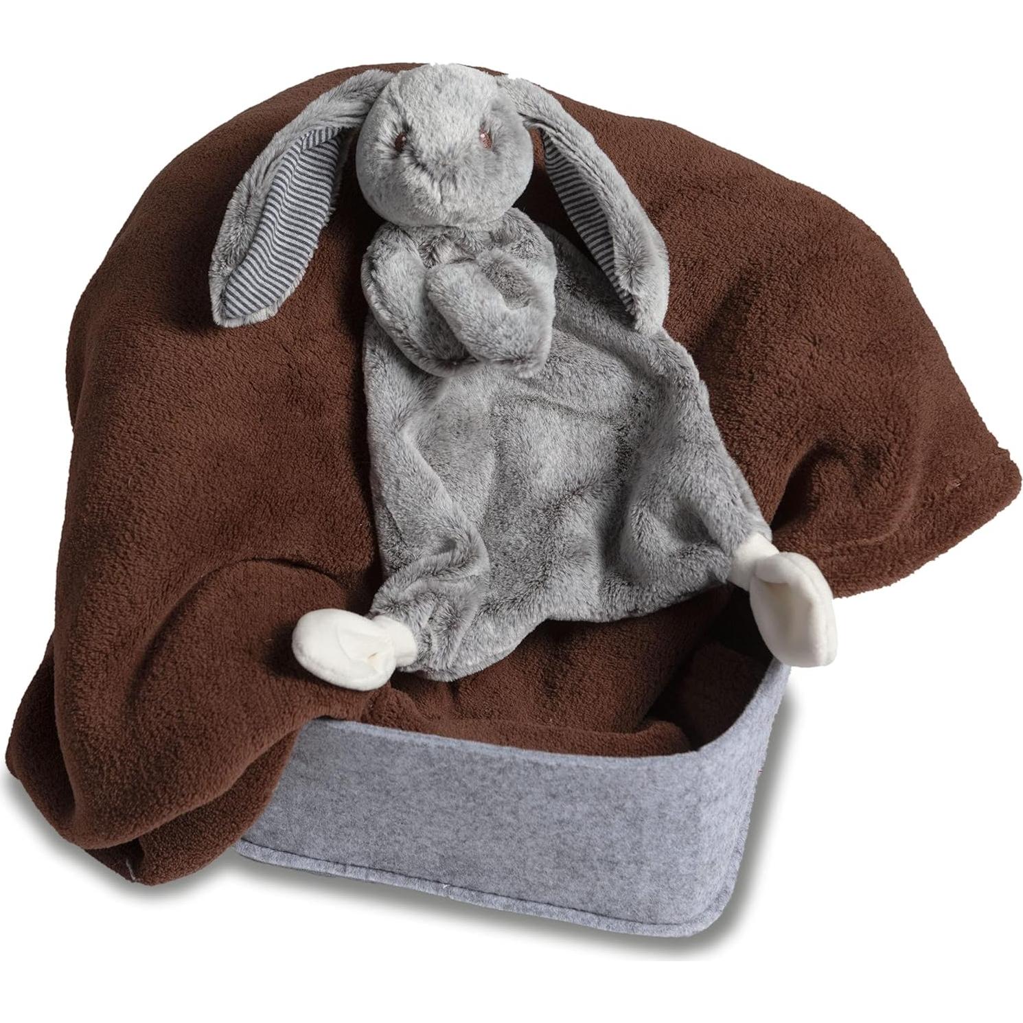 Juguete Suave Mary Meyer Conejo Gris 33 cm para Bebés