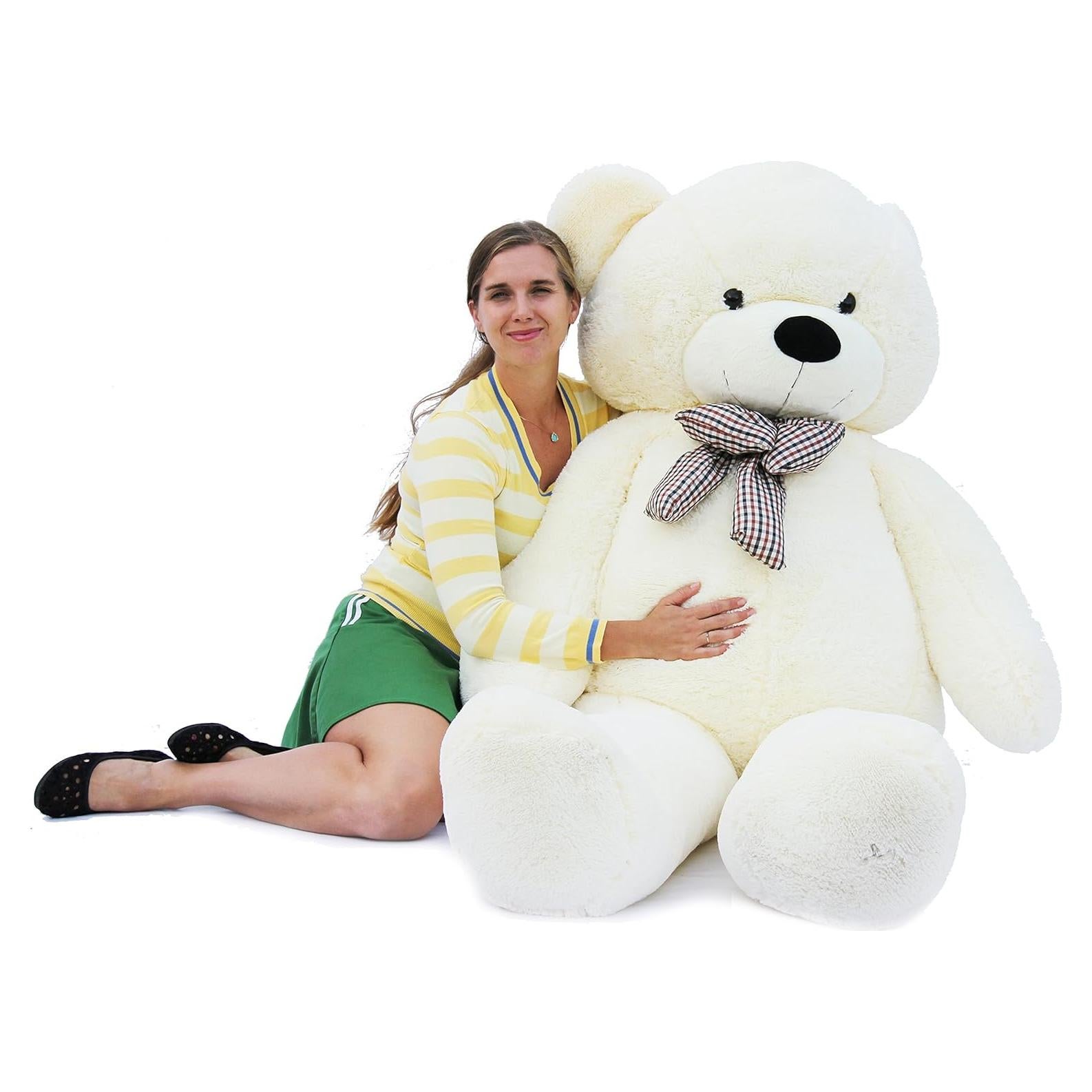 Osito de Peluche Gigante Joyfay Blanco 180 cm Certificado Seguro