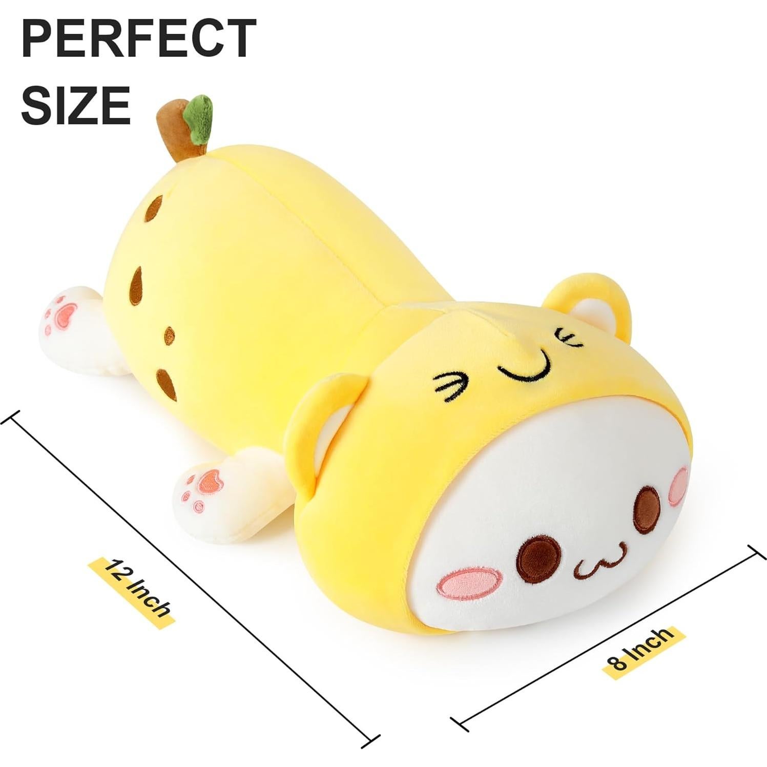 Gato de Peluche Onsoyours 30.48 cm Gato de Plátano Suave