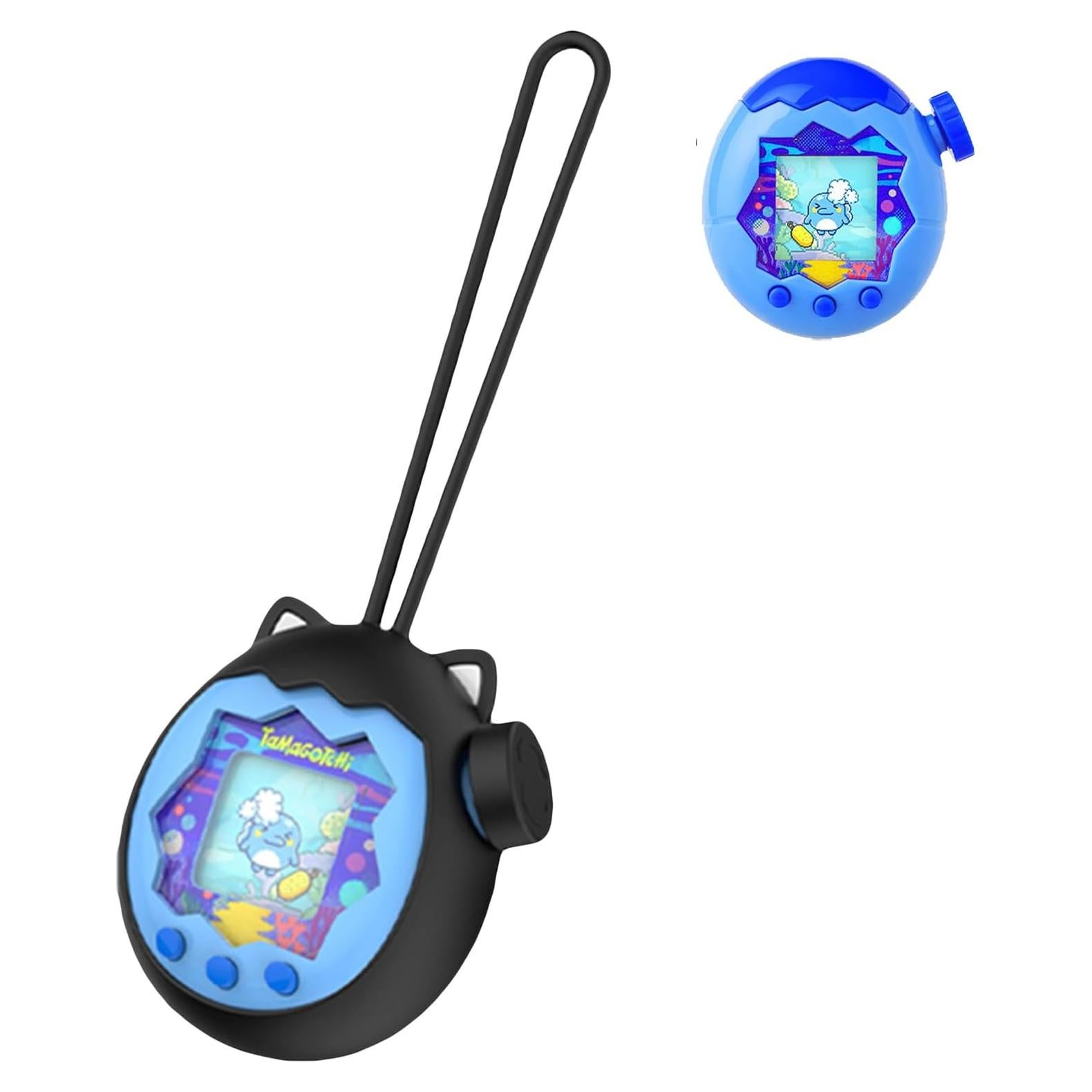 Funda Protectora de Silicona para Tamagotchi Paradise - Negra