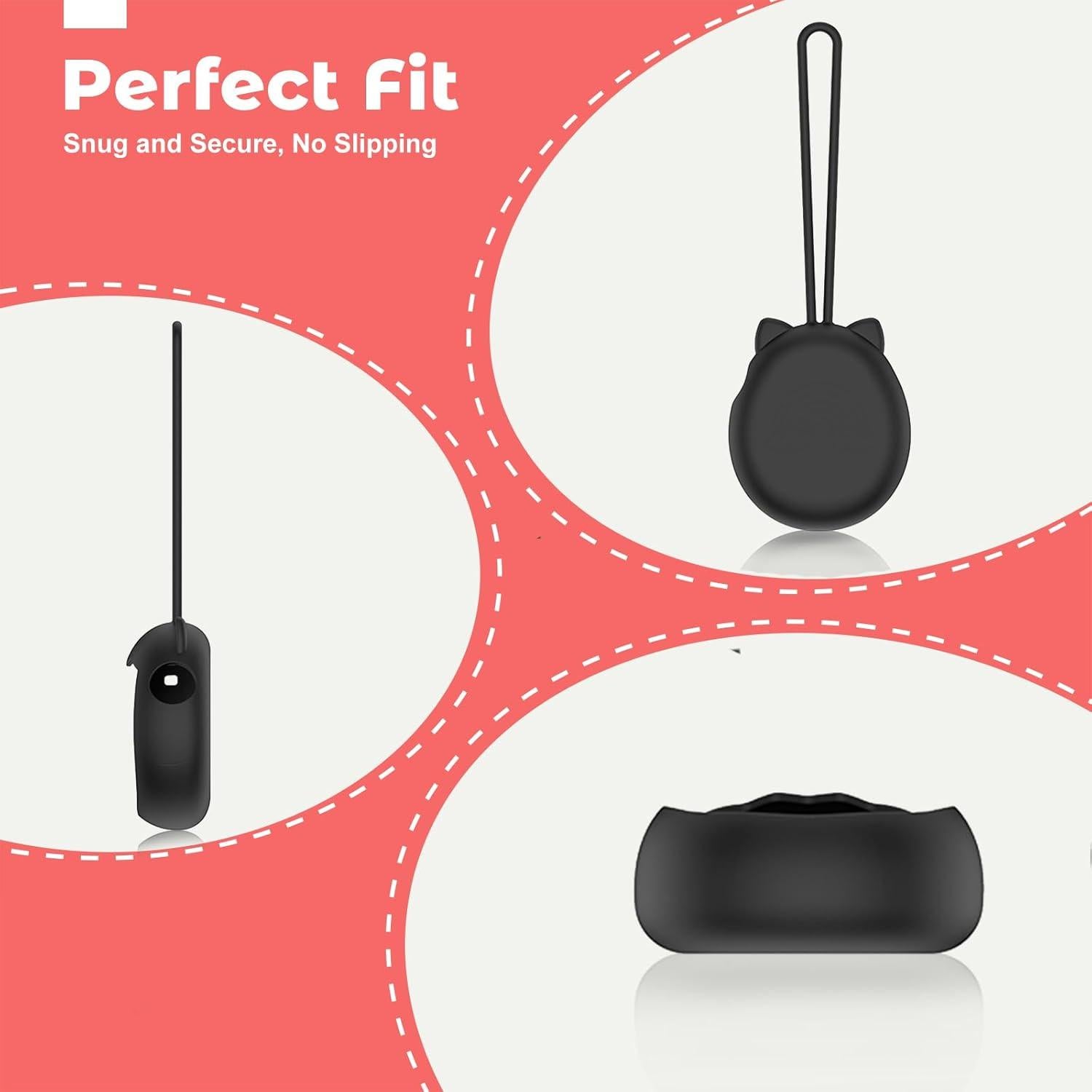 Funda Protectora de Silicona para Tamagotchi Paradise - Negra