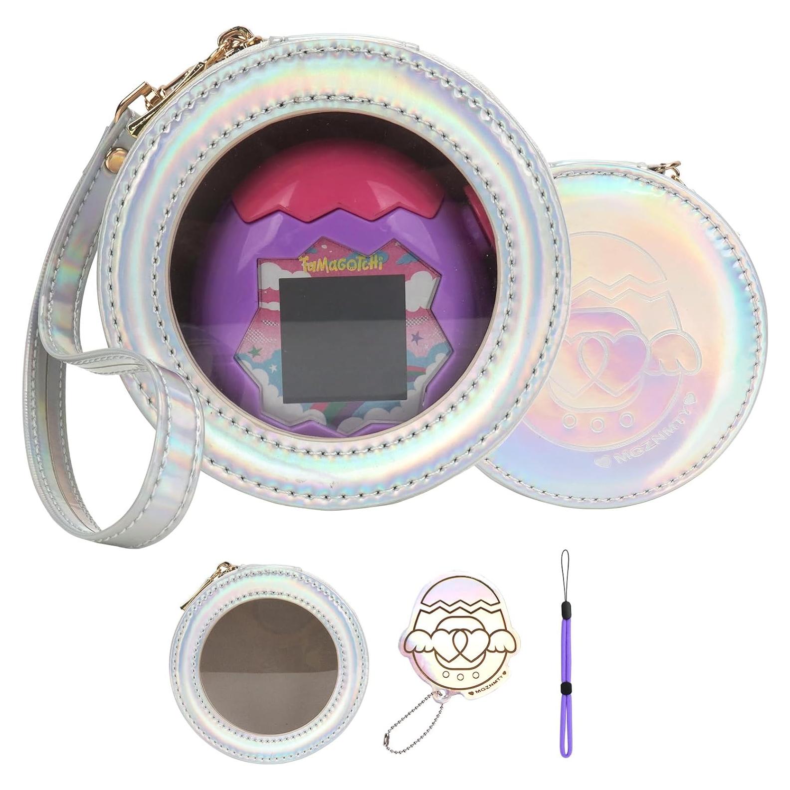 Funda de Viaje YouKnow para Tamagotchi Paradise - Blanco Plateado