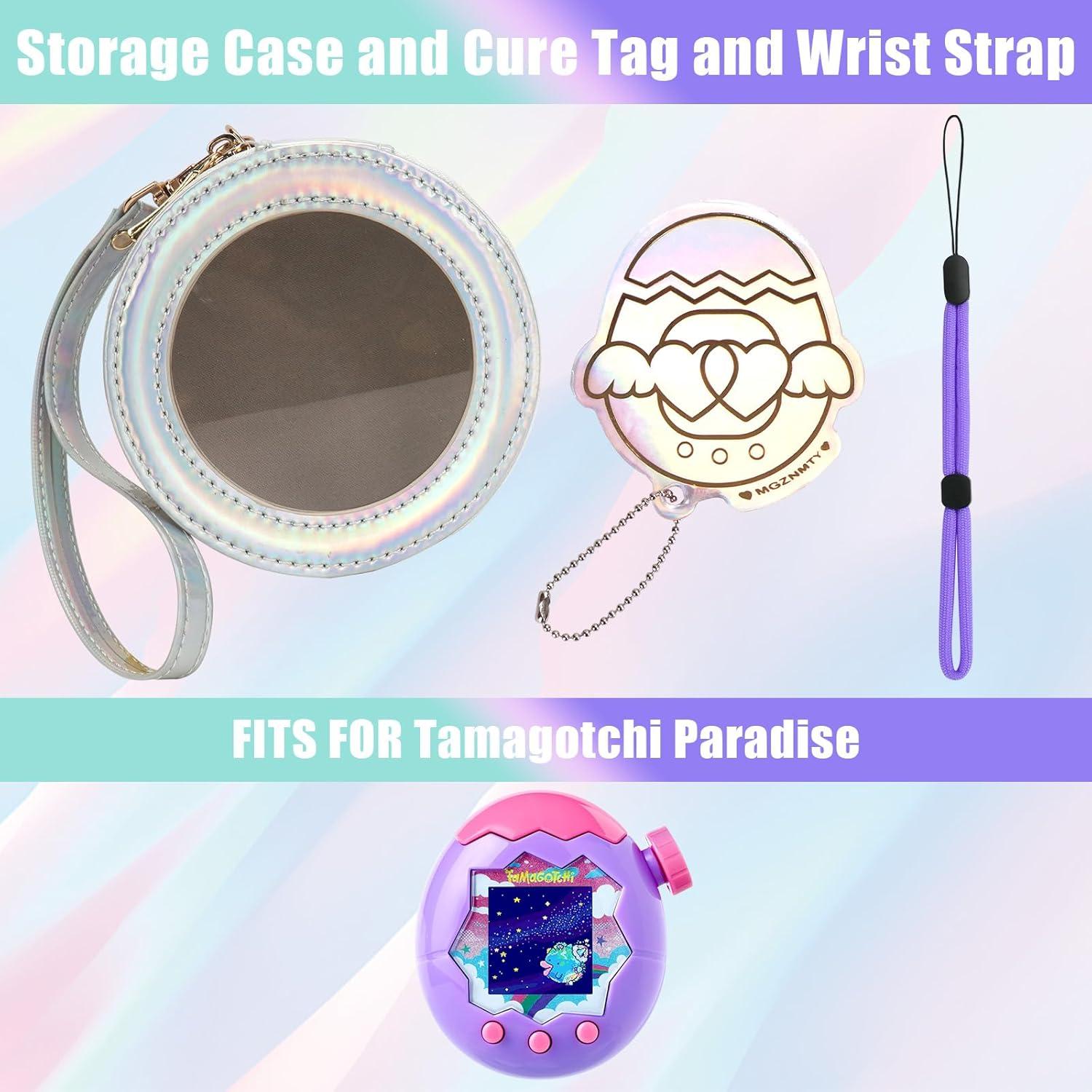 Funda de Viaje YouKnow para Tamagotchi Paradise - Blanco Plateado