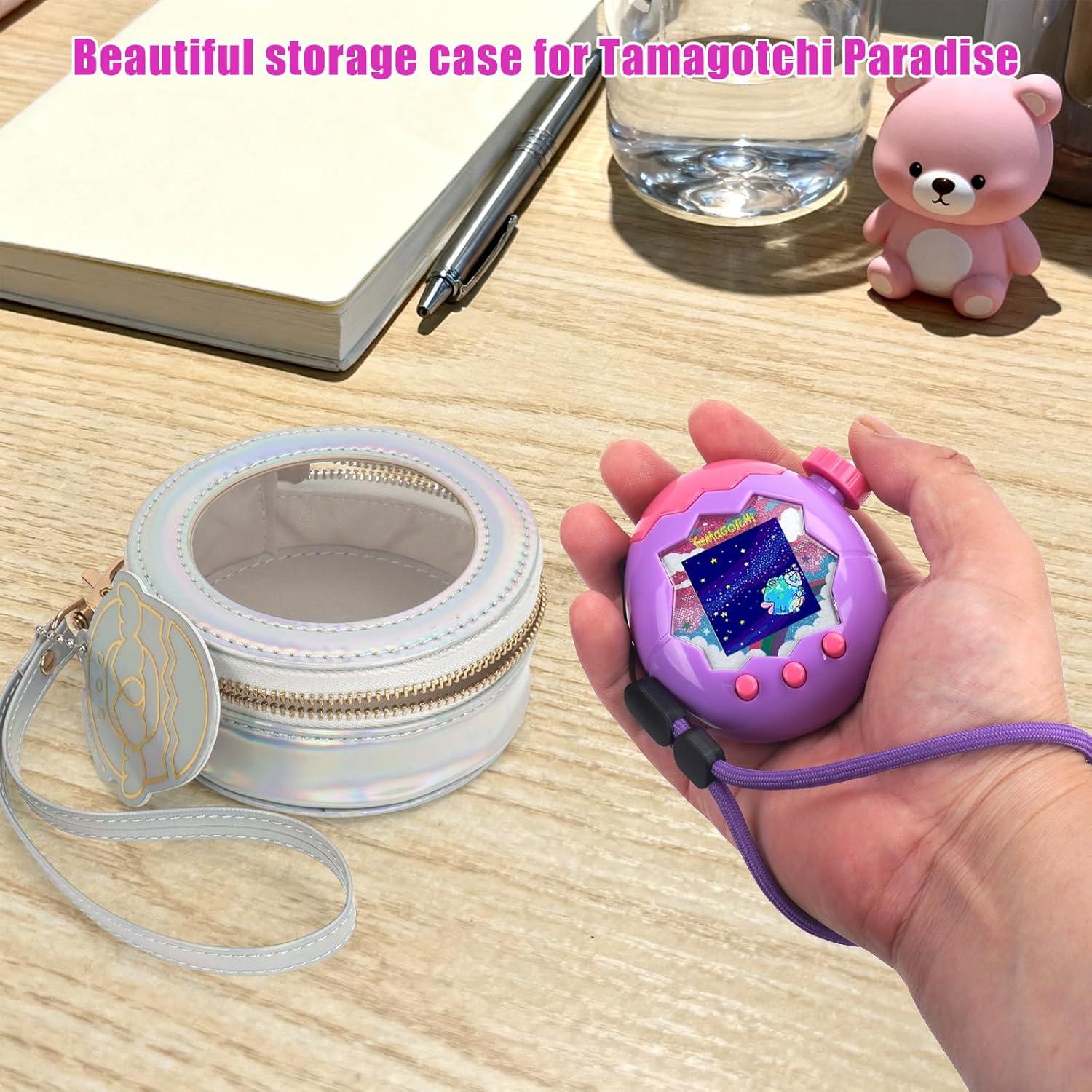 Funda de Viaje YouKnow para Tamagotchi Paradise - Blanco Plateado