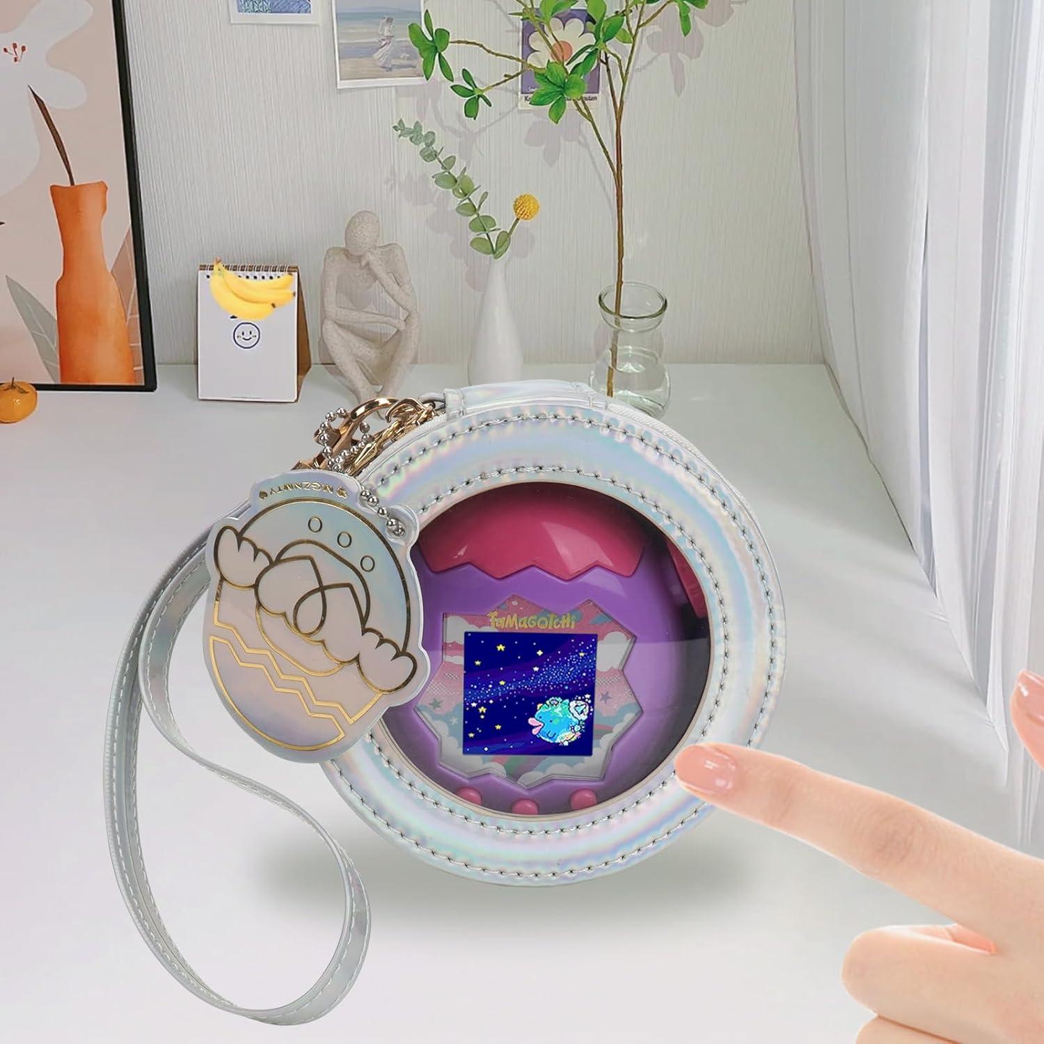 Funda de Viaje YouKnow para Tamagotchi Paradise - Blanco Plateado