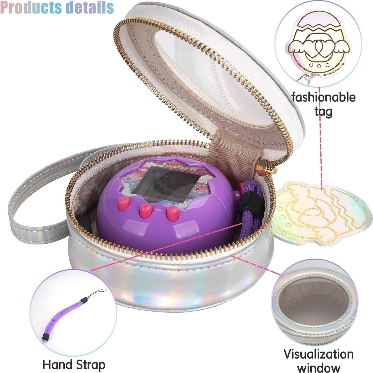 Funda de Viaje YouKnow para Tamagotchi Paradise - Blanco Plateado