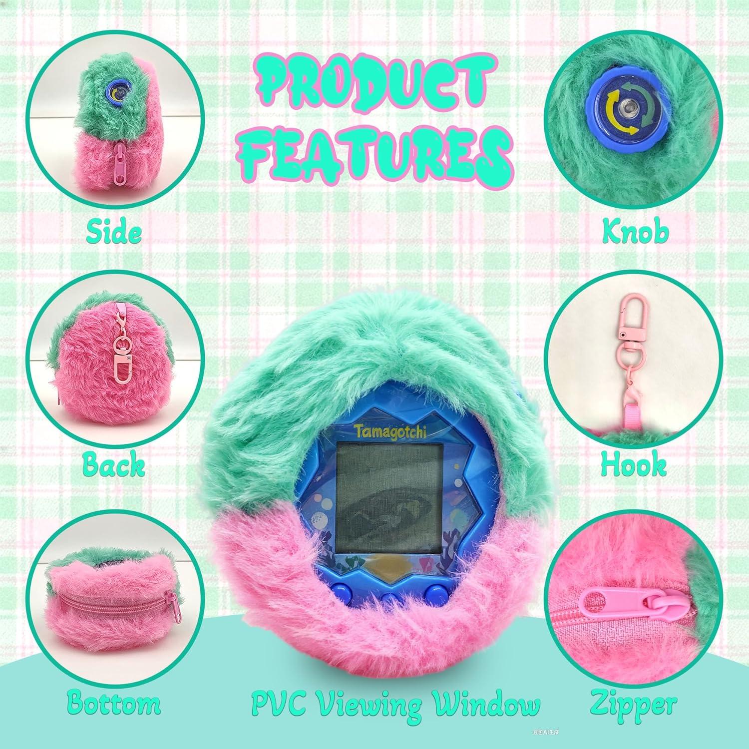 Cubierta Protectora xcivi para Tamagotchi Paradise Rosa