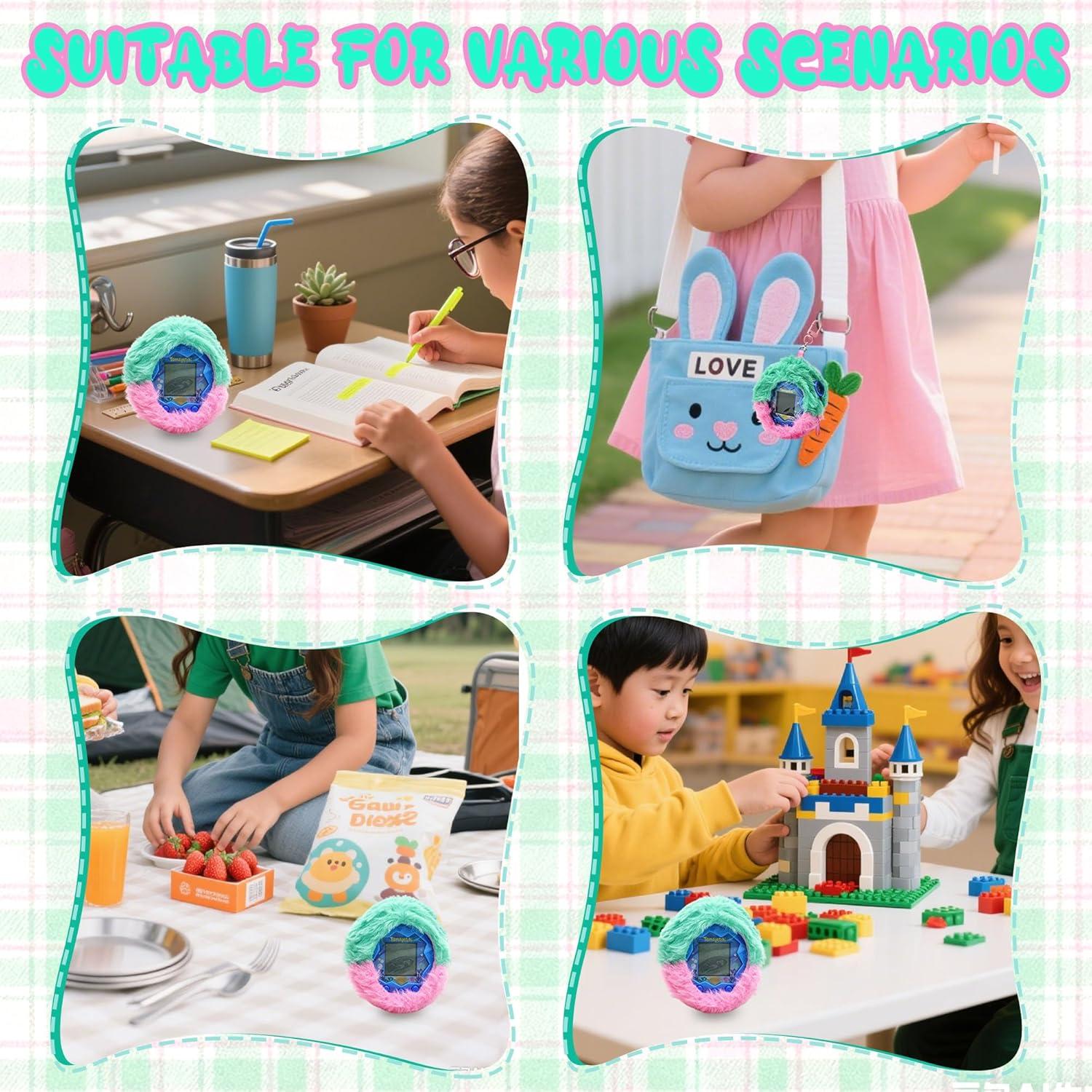 Cubierta Protectora xcivi para Tamagotchi Paradise Rosa