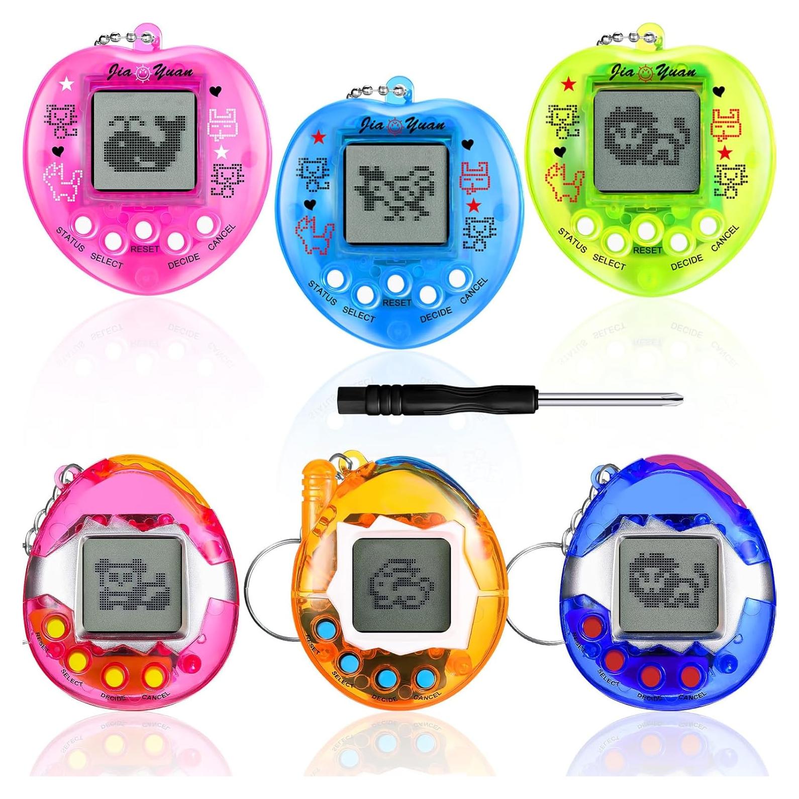 Llaveros de Mascotas Virtuales Sosation - 6 Piezas Digitales