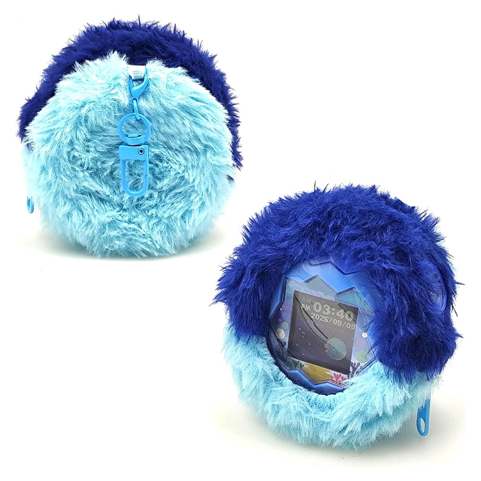 Funda de felpa LeoTube para Tamagotchi Paradise - Agua Azul