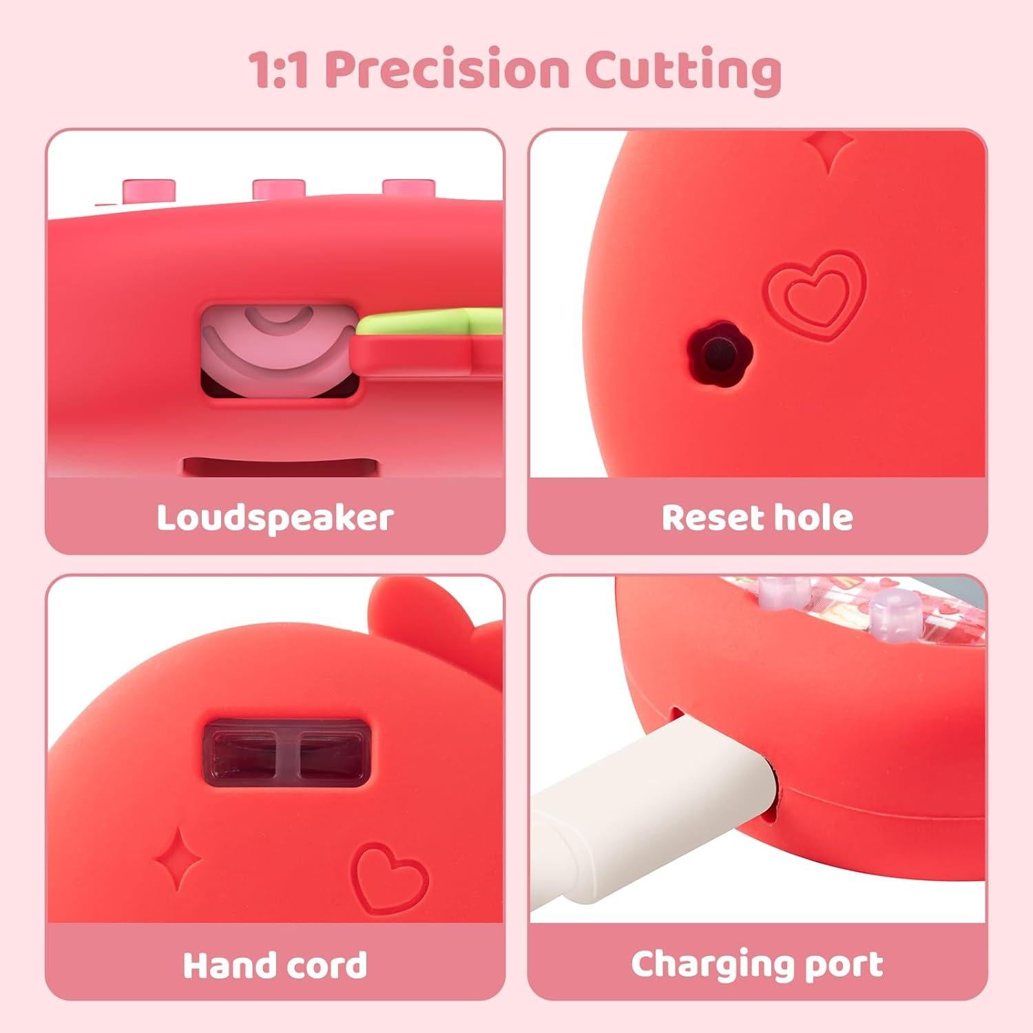 Funda Protectora BUBBLELOGUS para Tamagotchi Uni - Rojo