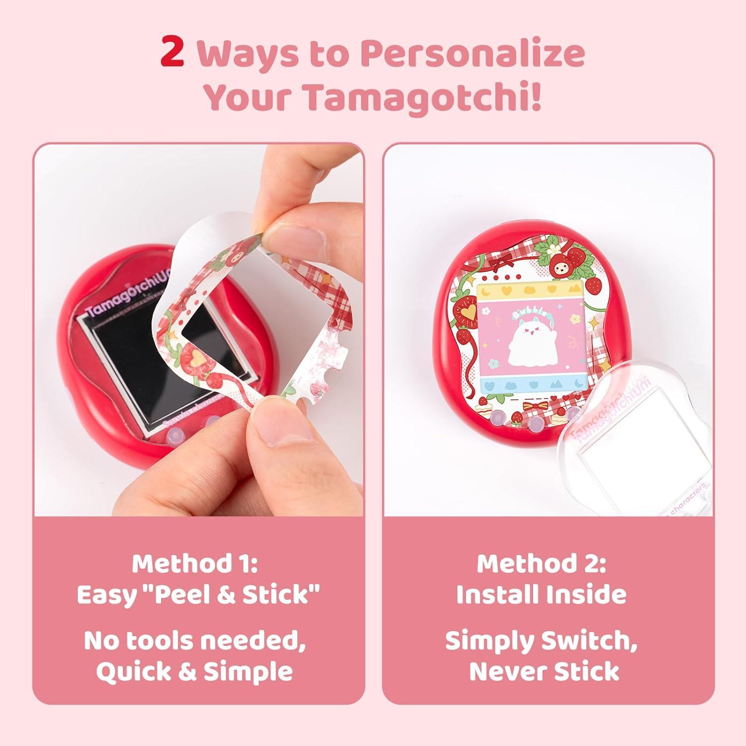 Funda Protectora BUBBLELOGUS para Tamagotchi Uni - Rojo