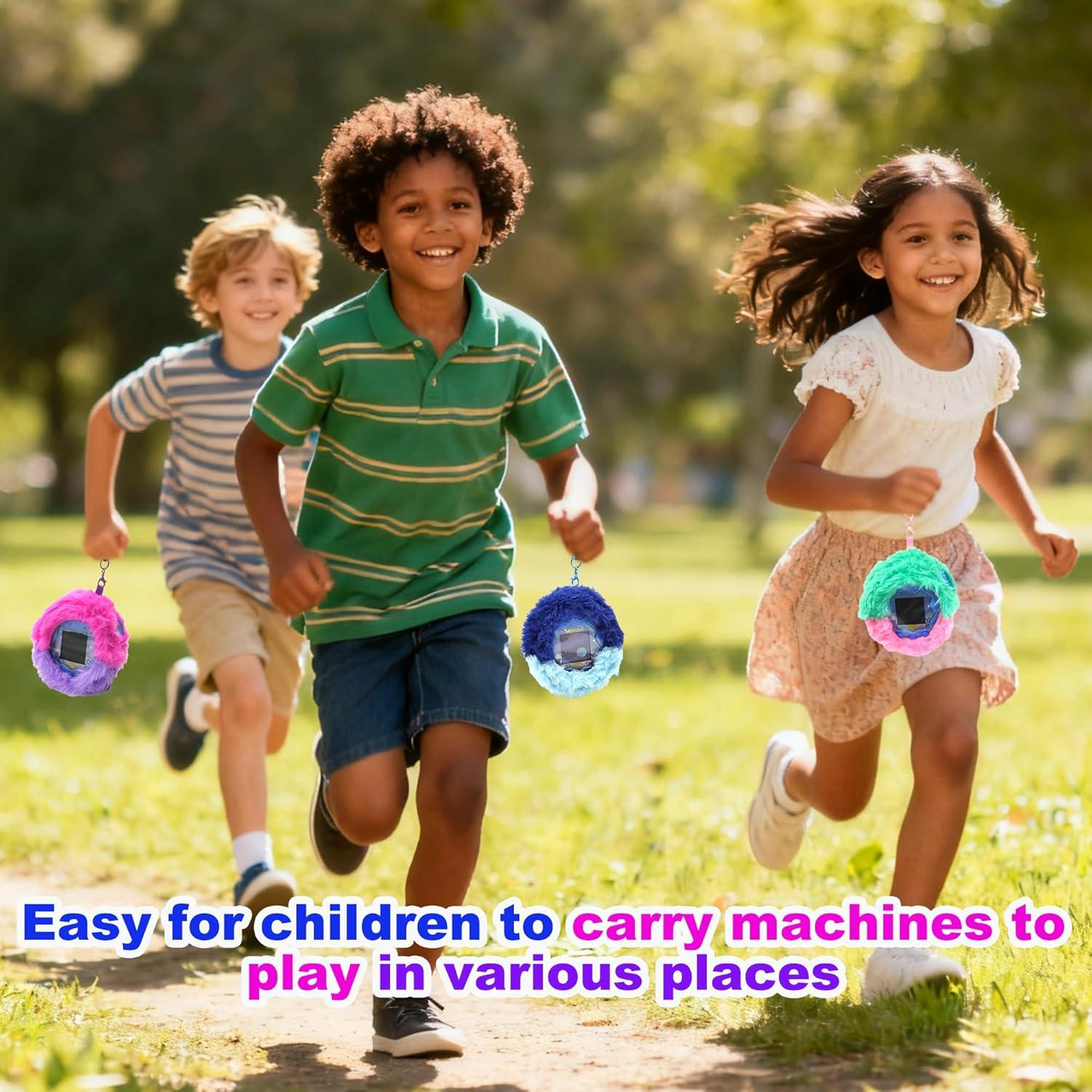 Funda de felpa LeoTube para Tamagotchi Paradise - Cielo Púrpura