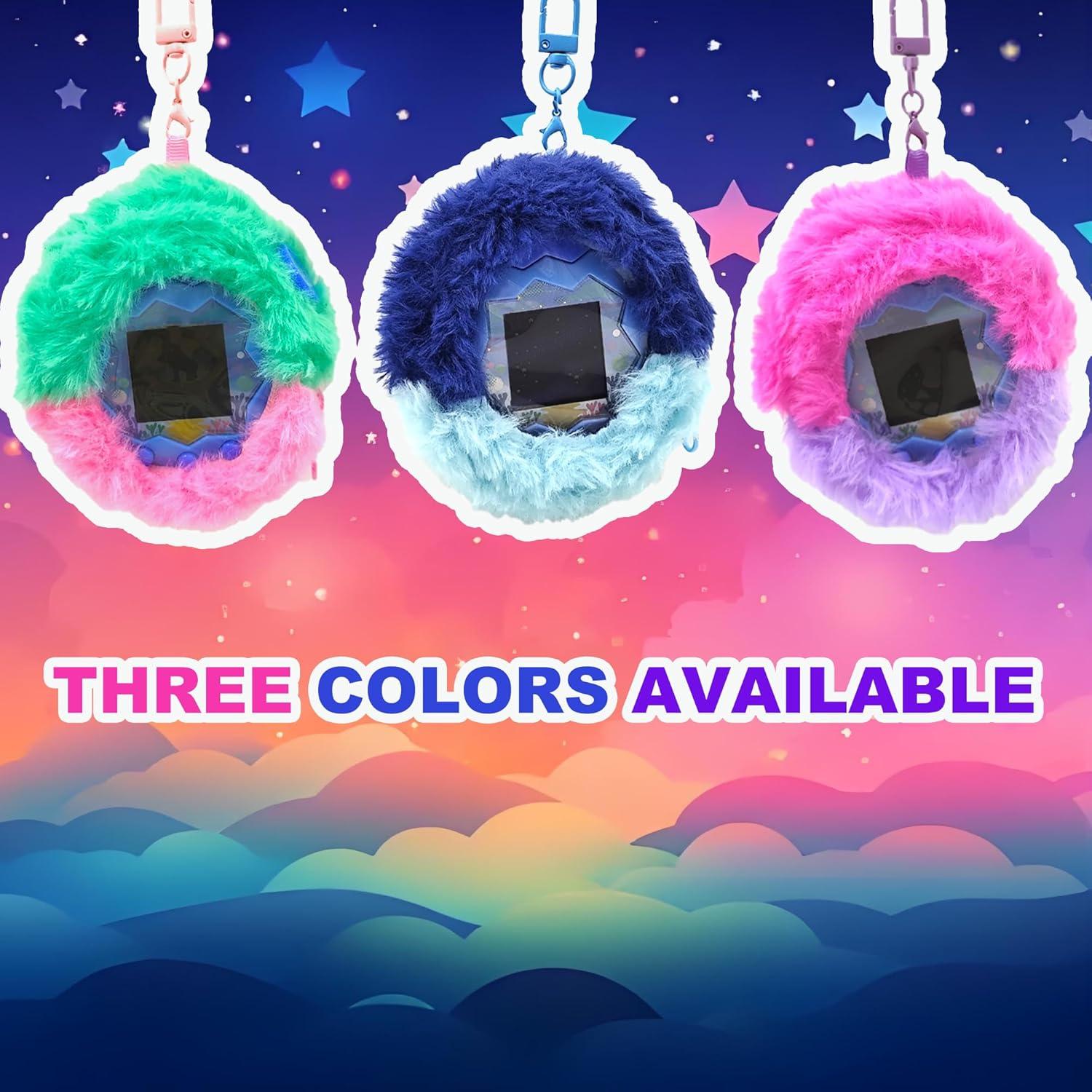 Funda de felpa LeoTube para Tamagotchi Paradise - Cielo Púrpura