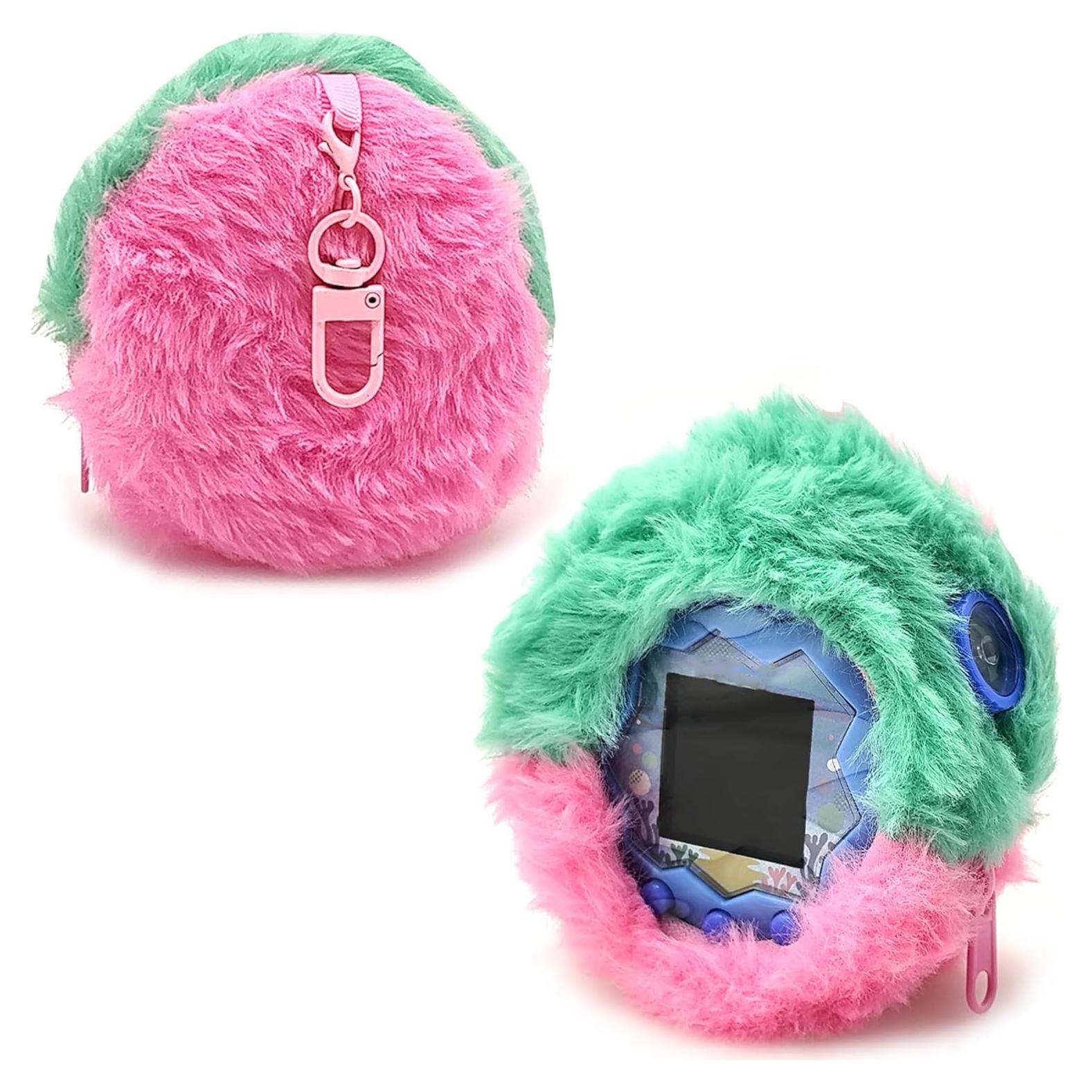 Funda de felpa LeoTube para Tamagotchi Paradise Rosa