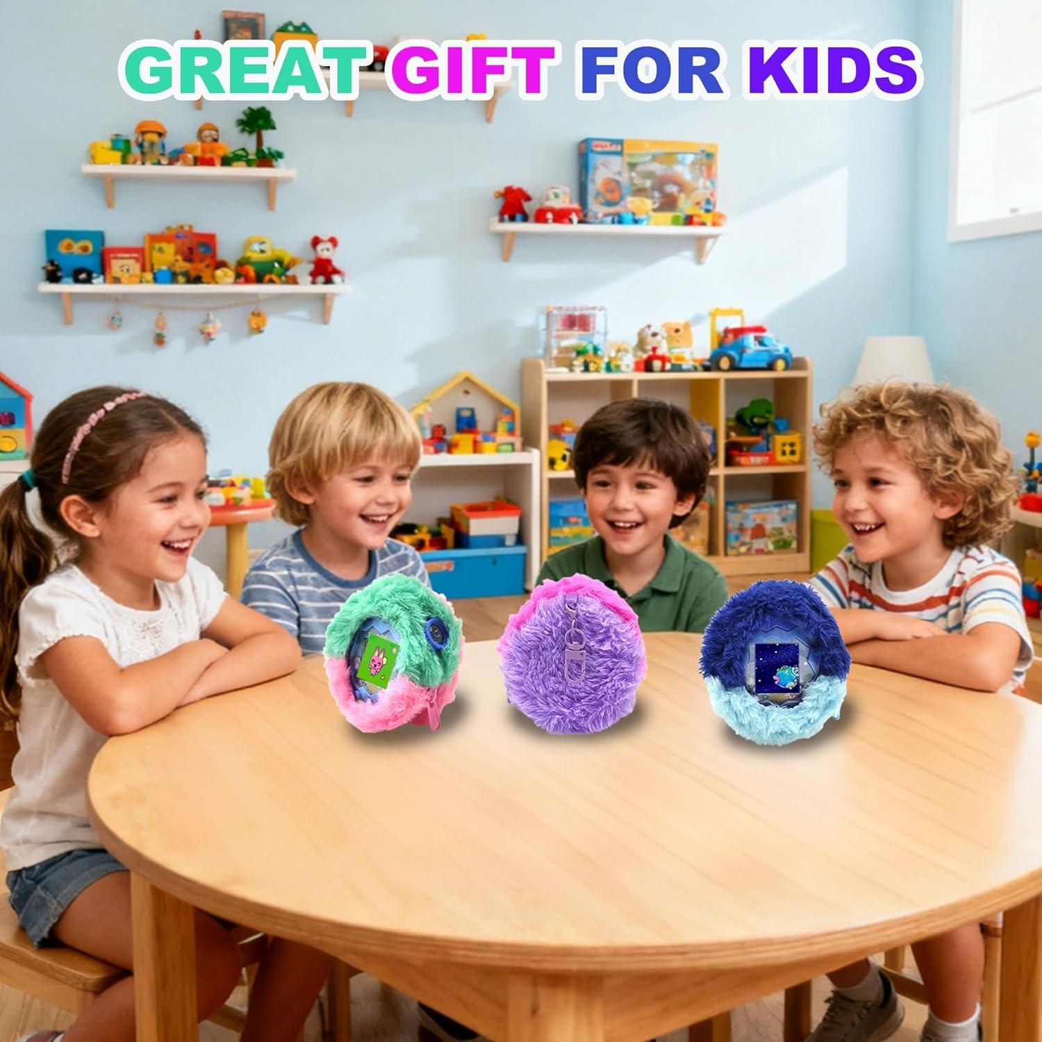 Funda de felpa LeoTube para Tamagotchi Paradise Rosa