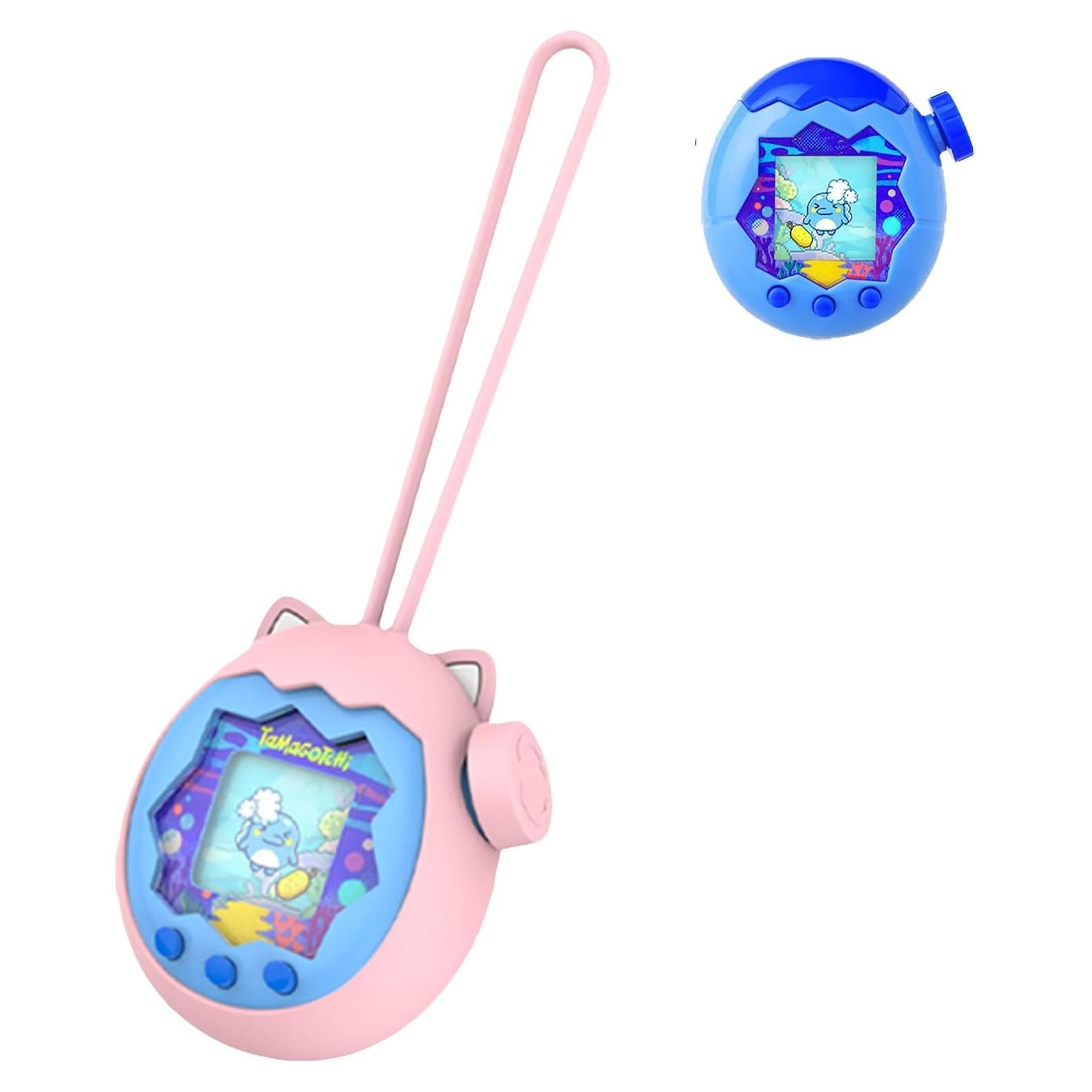 Funda Protectora de Silicona Rosa para Tamagotchi Paradise