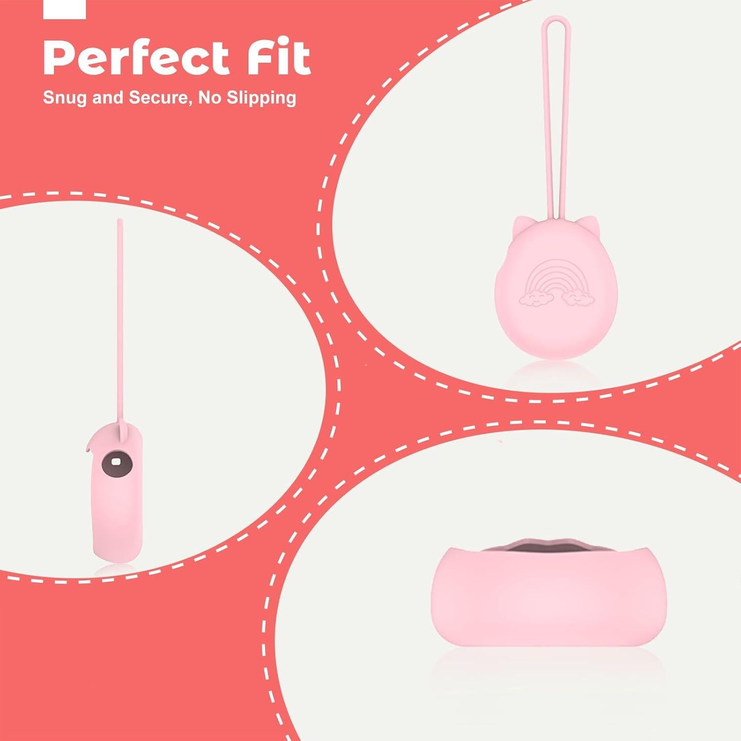 Funda Protectora de Silicona Rosa para Tamagotchi Paradise