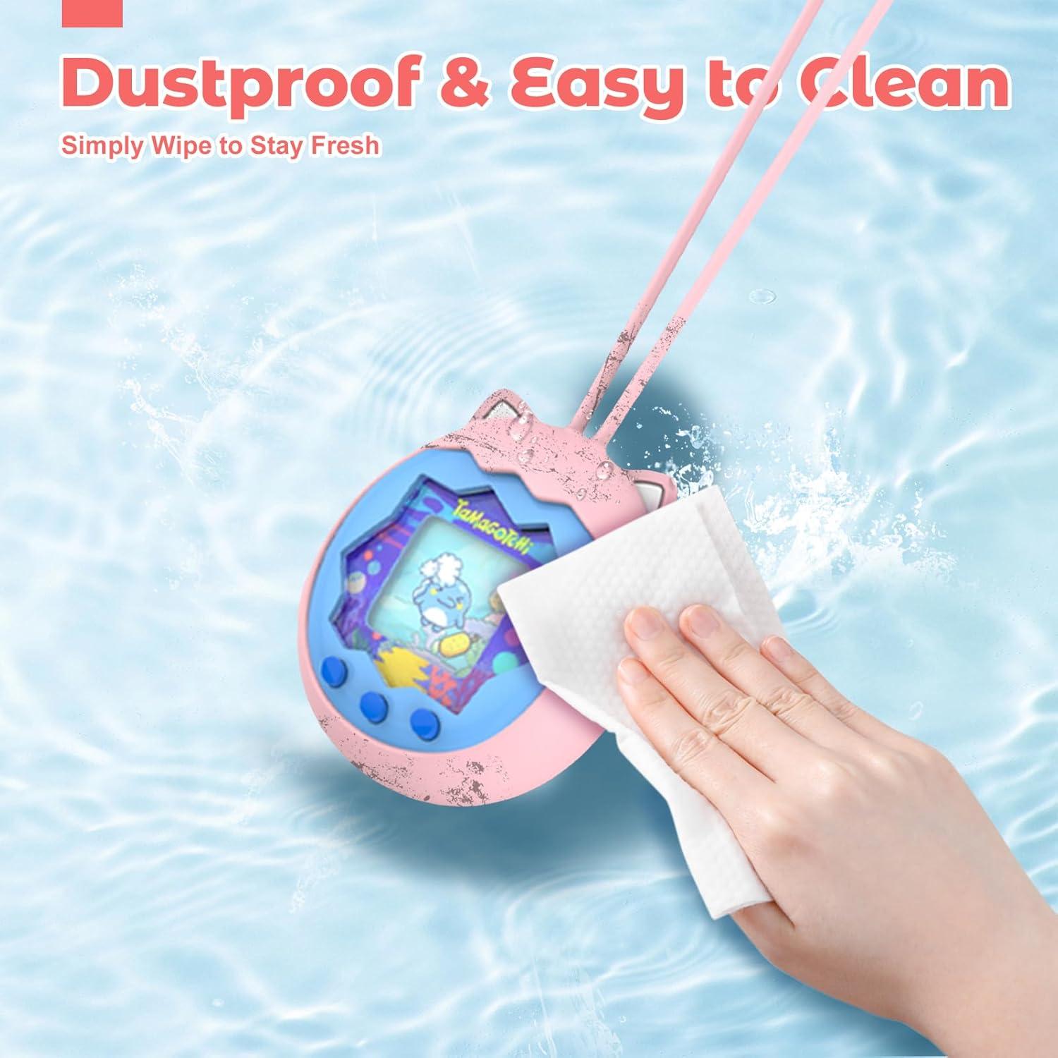 Funda Protectora de Silicona Rosa para Tamagotchi Paradise