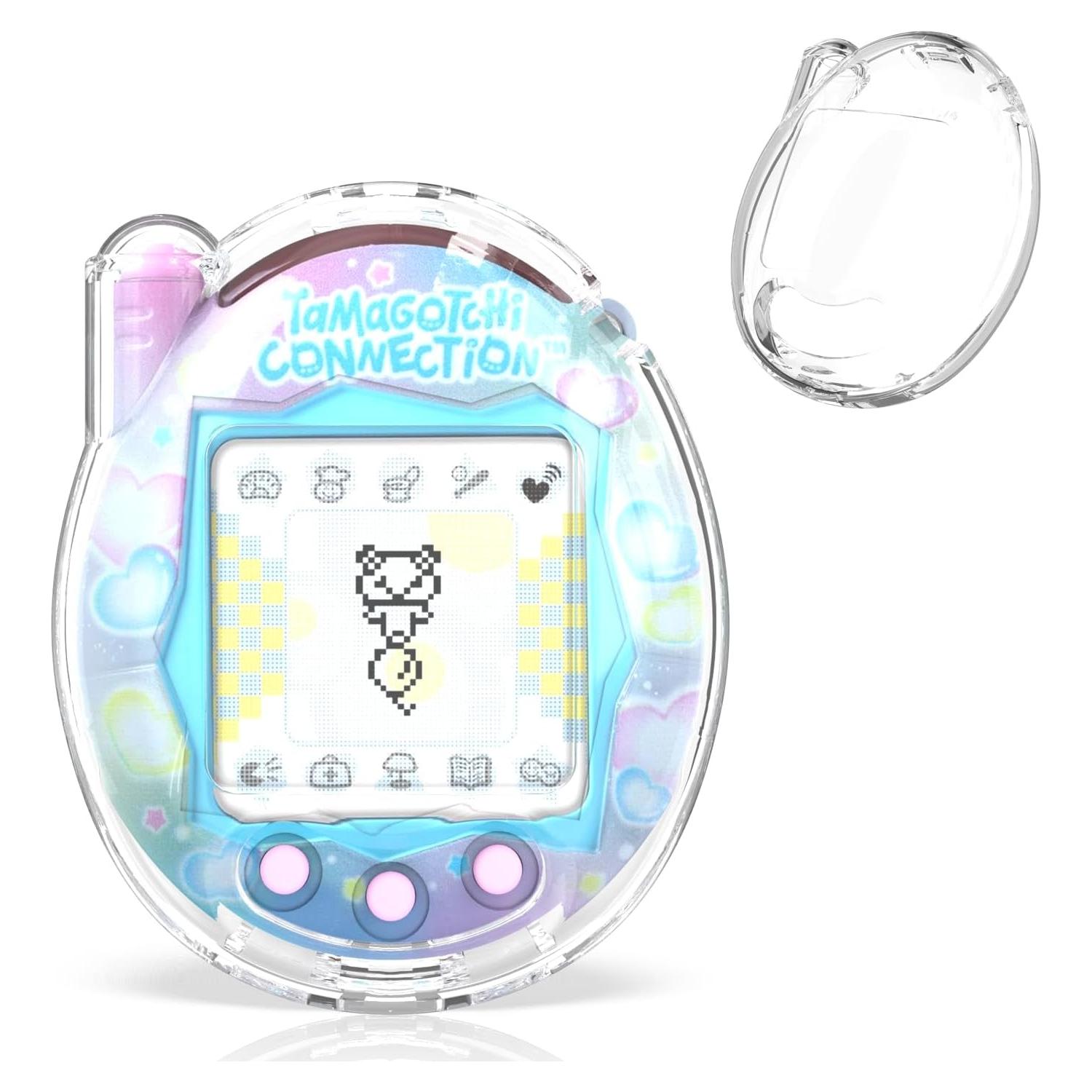 Funda Transparente Wonkzon para Tamagotchi Connection