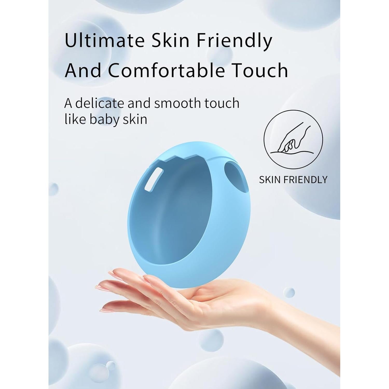 Funda de Silicona Suave FJIASTB para Tamagotchi Paradise Azul