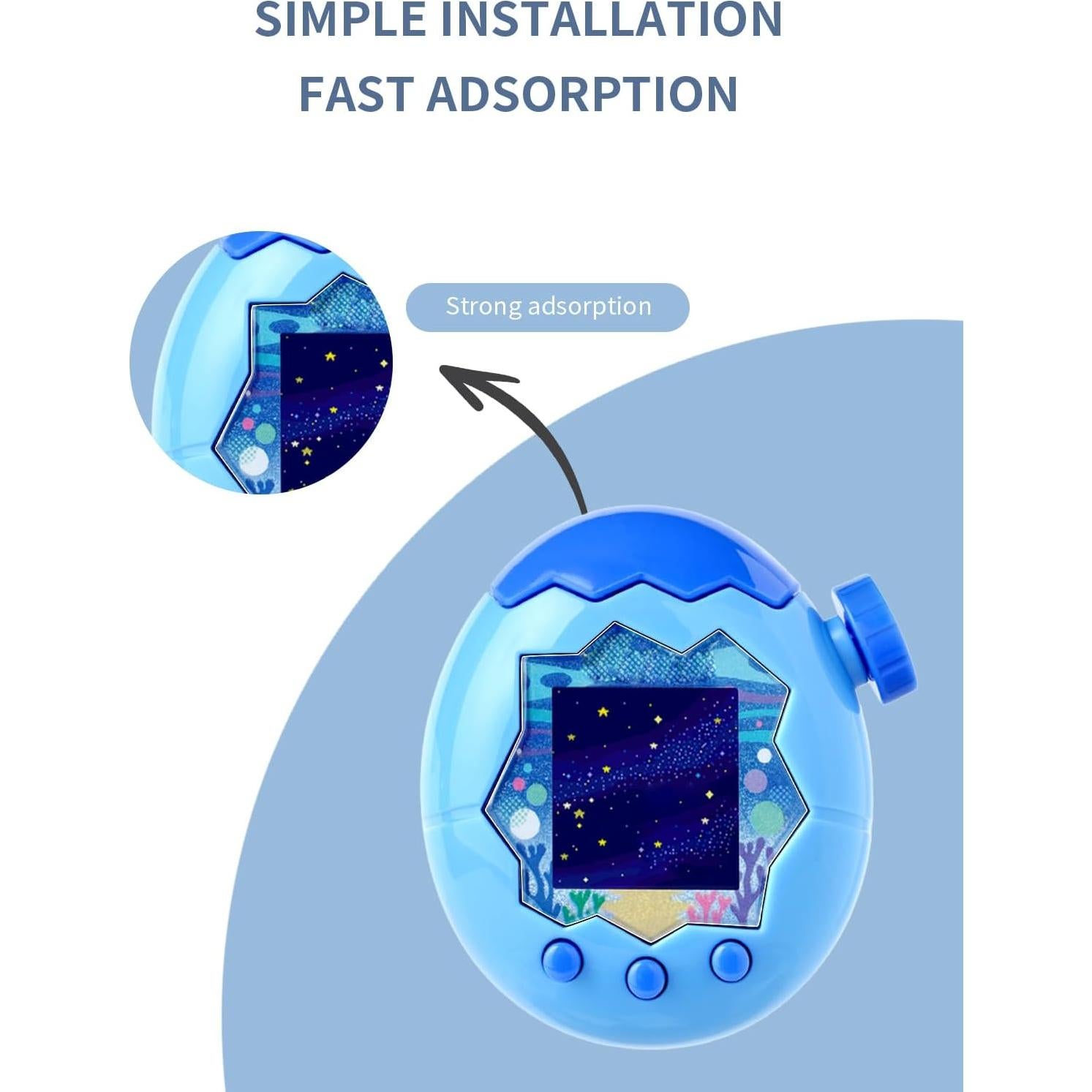 Protector de Pantalla BOVUGAC para Tamagotchi Paradise - 3 Unidades