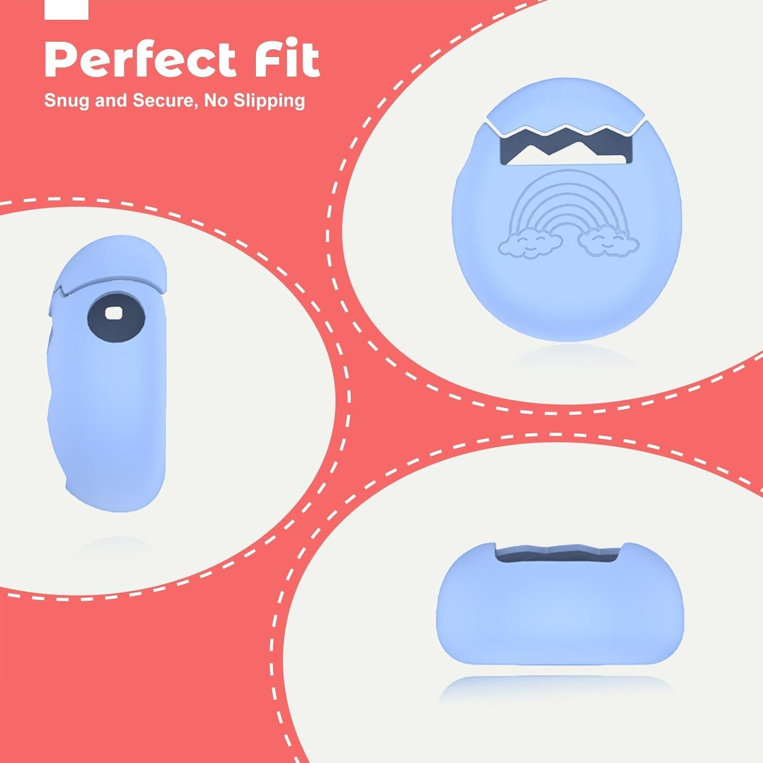 Funda de Silicona Dura Oshmirian para Tamagotchi Paradise Azul