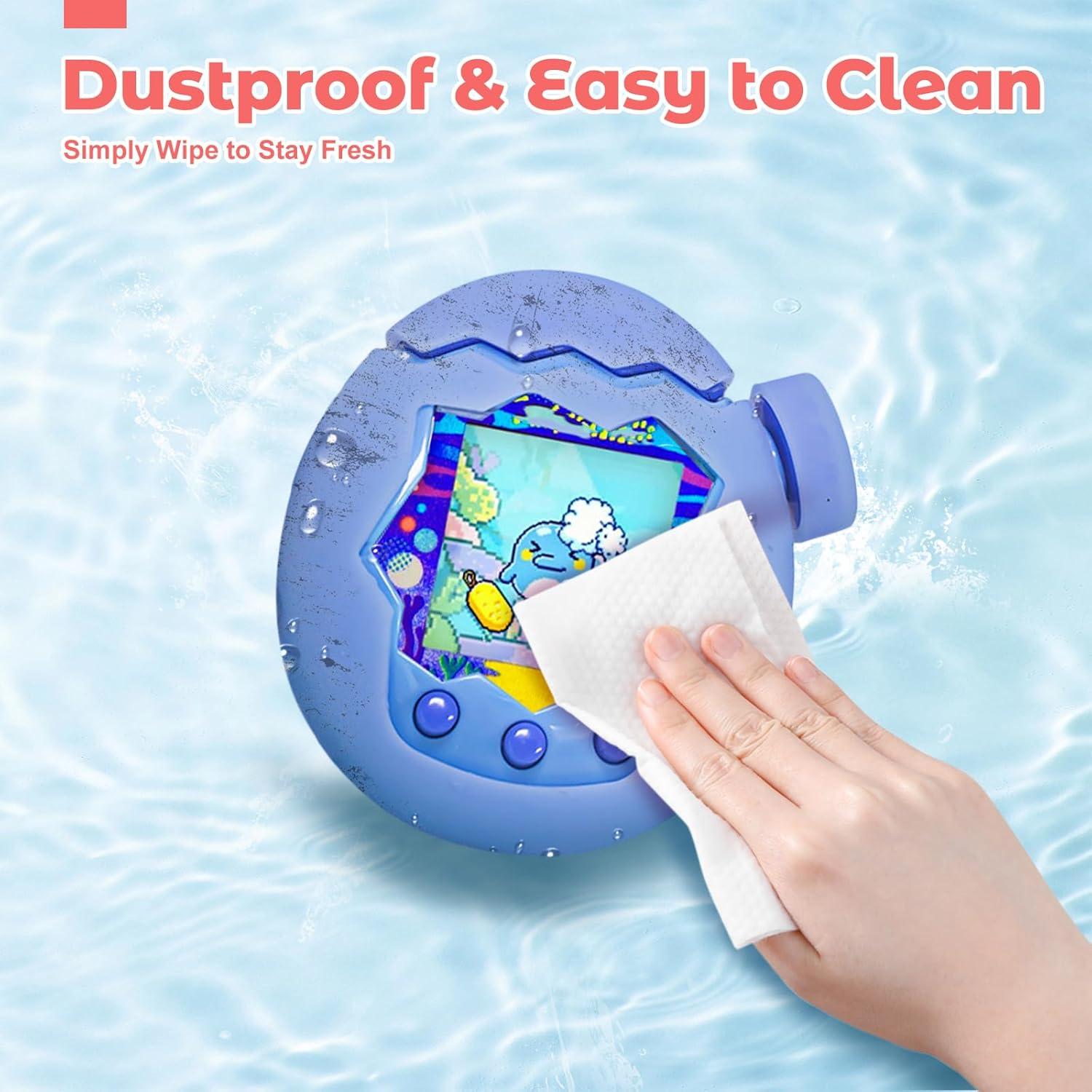 Funda de Silicona Dura Oshmirian para Tamagotchi Paradise Azul