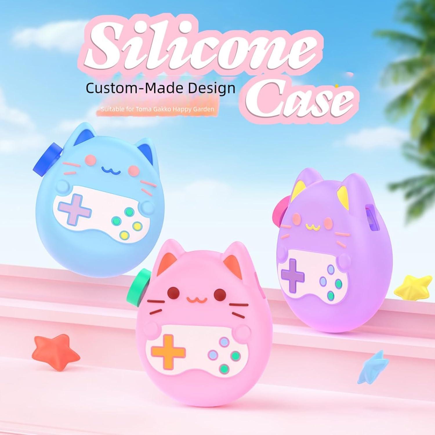 Funda de silicona para Tamagotchi Paradise con cordón