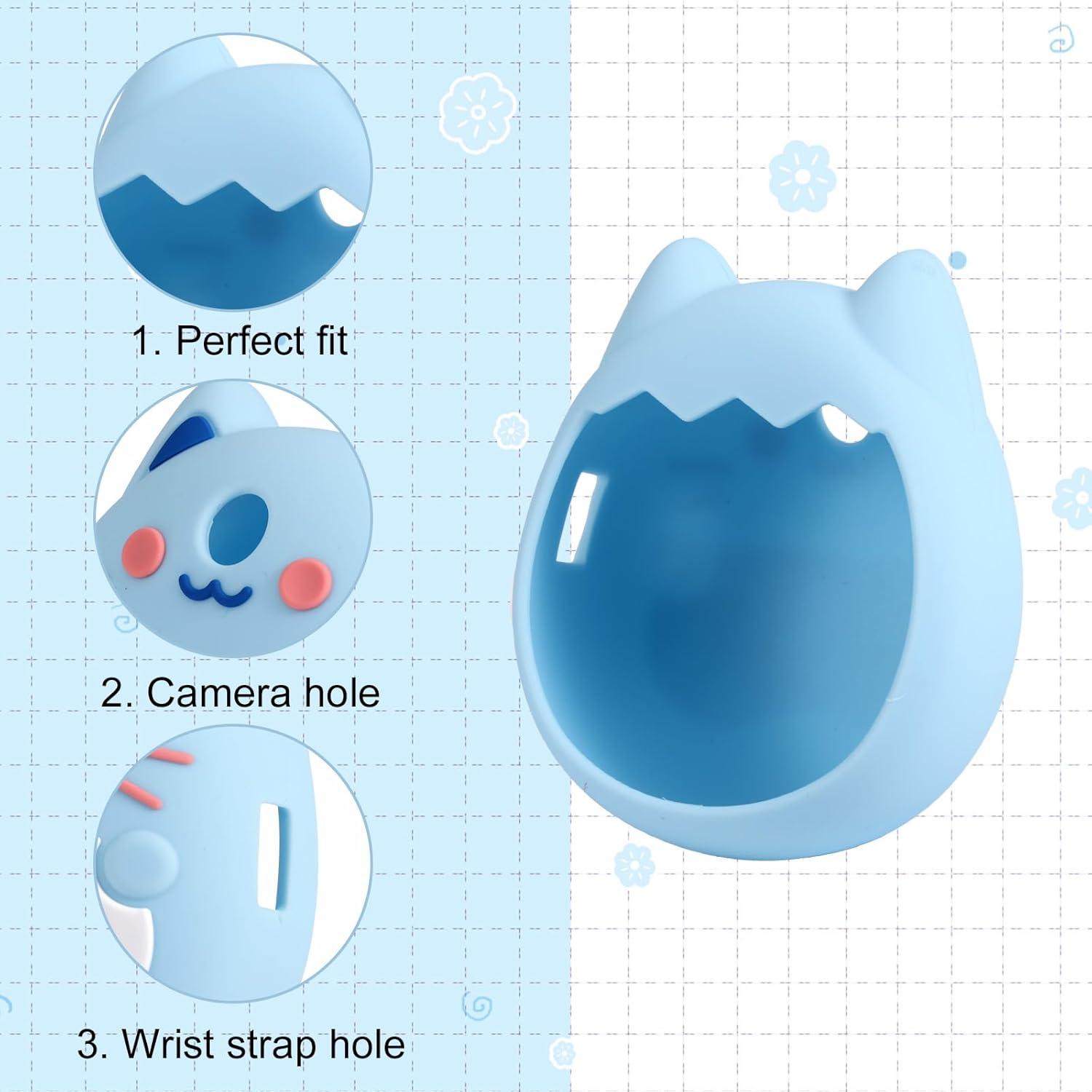 Funda de Silicona Penitue para Tamagotchi Pix - Azul