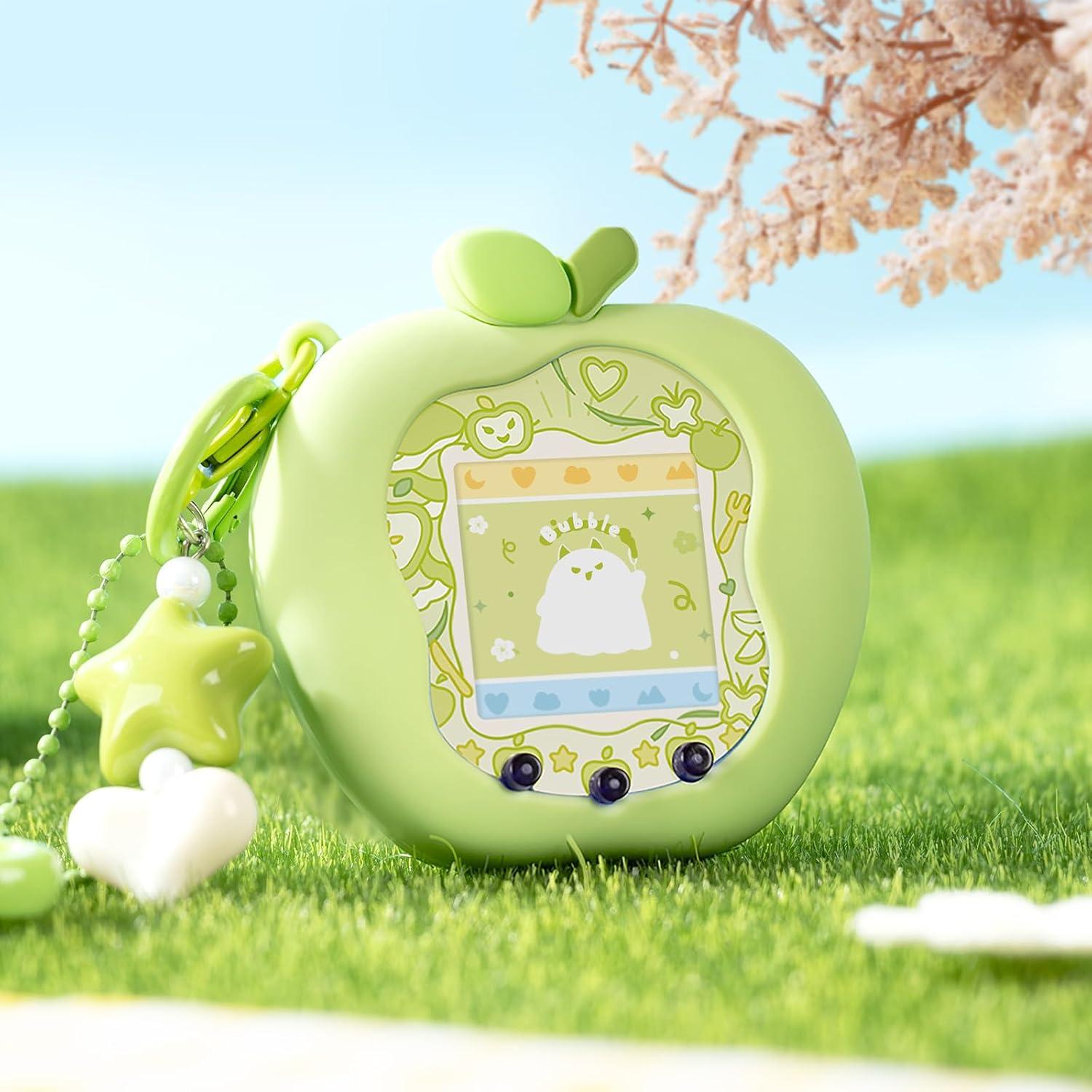 Funda Protectora BUBBLELOGUS para Tamagotchi Uni Verde