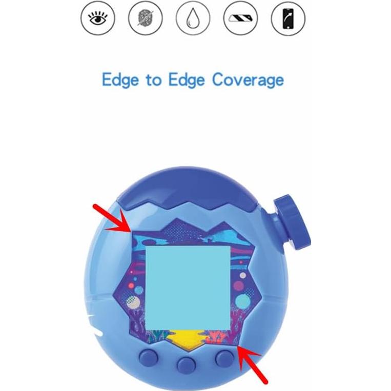 Protector de Pantalla HD PET 6 PCS para Tamagotchi Paradise