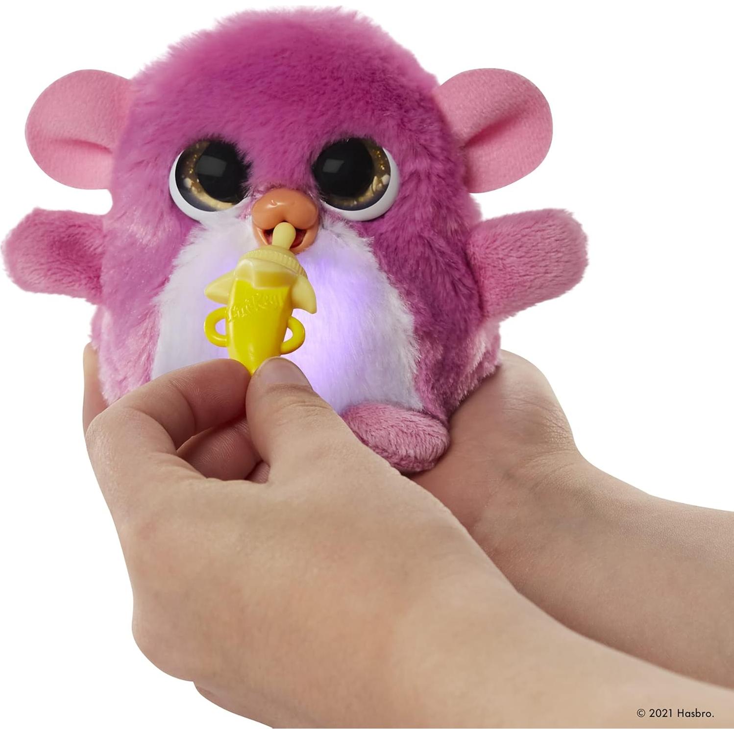 Juguete Interactivo FurReal Fuzzalots Mono 238g Luces Sonidos