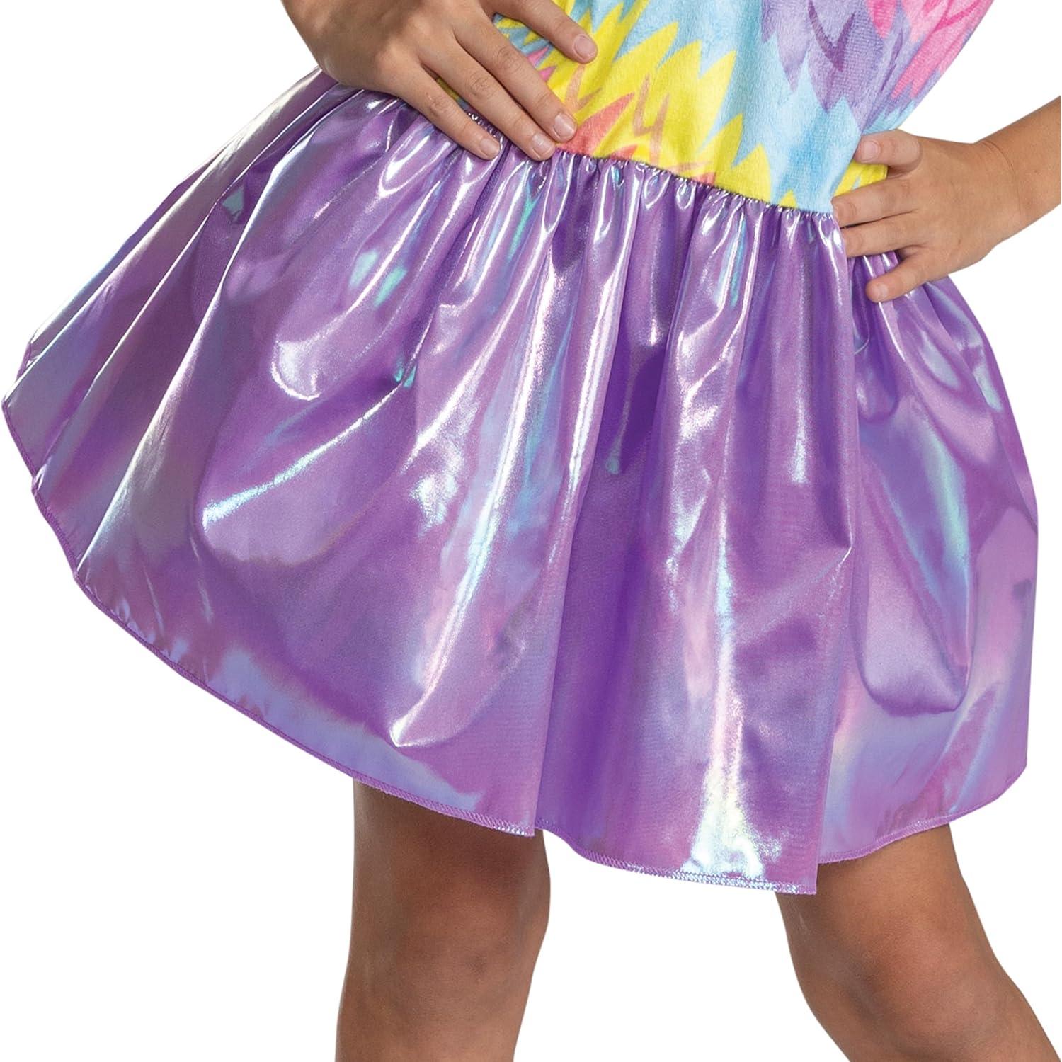Disfraz de Furby para Niños M (7-8) Tie Dye - Hasbro