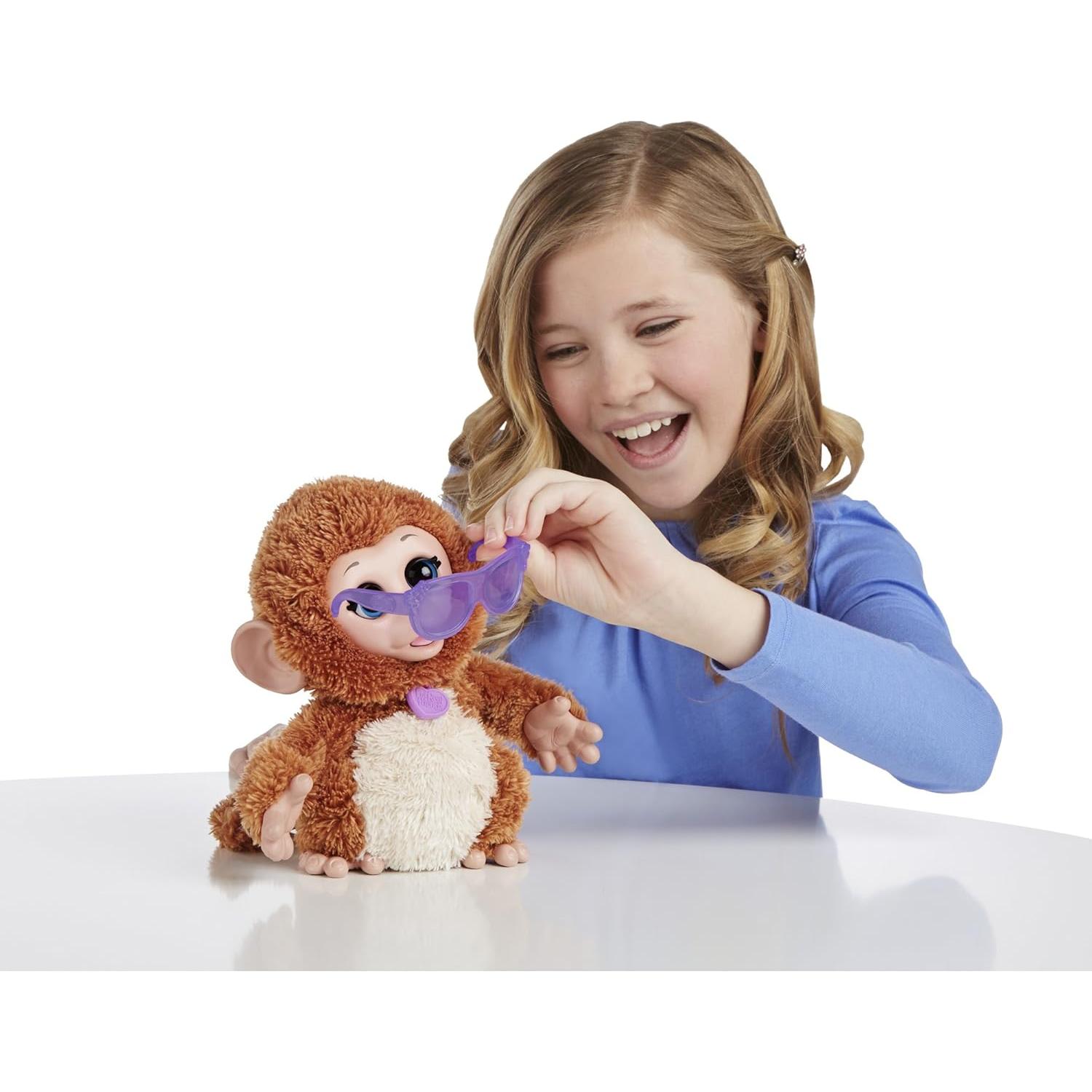 FurReal Friends Bebé Abrazos Mono Risueño Hasbro 0.58kg