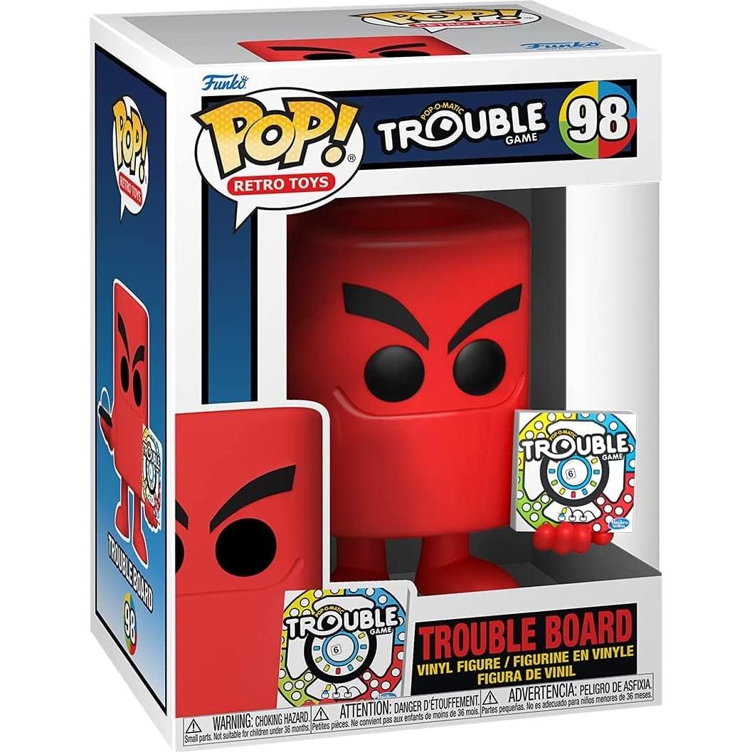 Figura de Vinilo Funko Pop Juego de Problema 9.5 cm con Protector