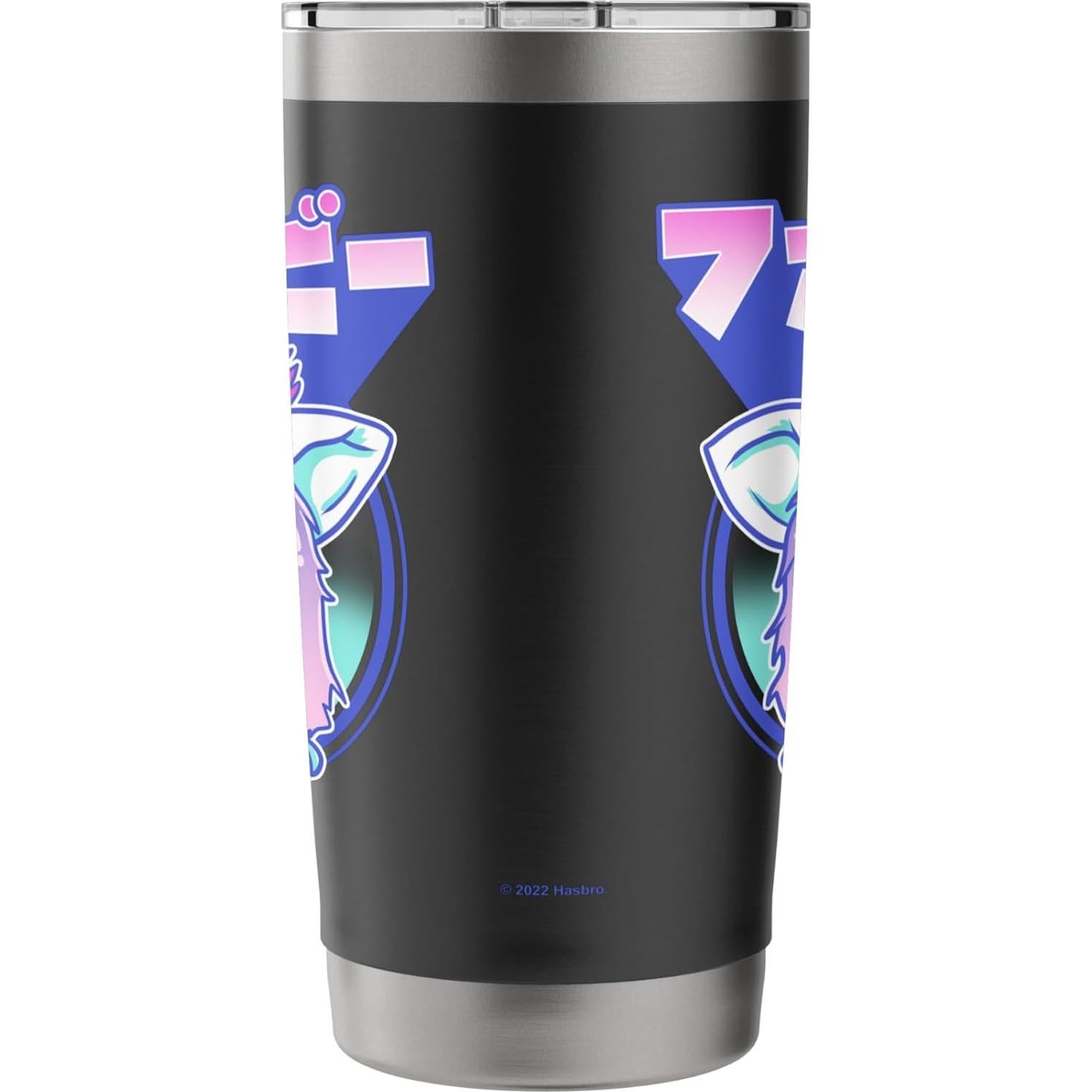 Vaso Térmico Furby Retro 20 Onzas Acero Inoxidable Negro