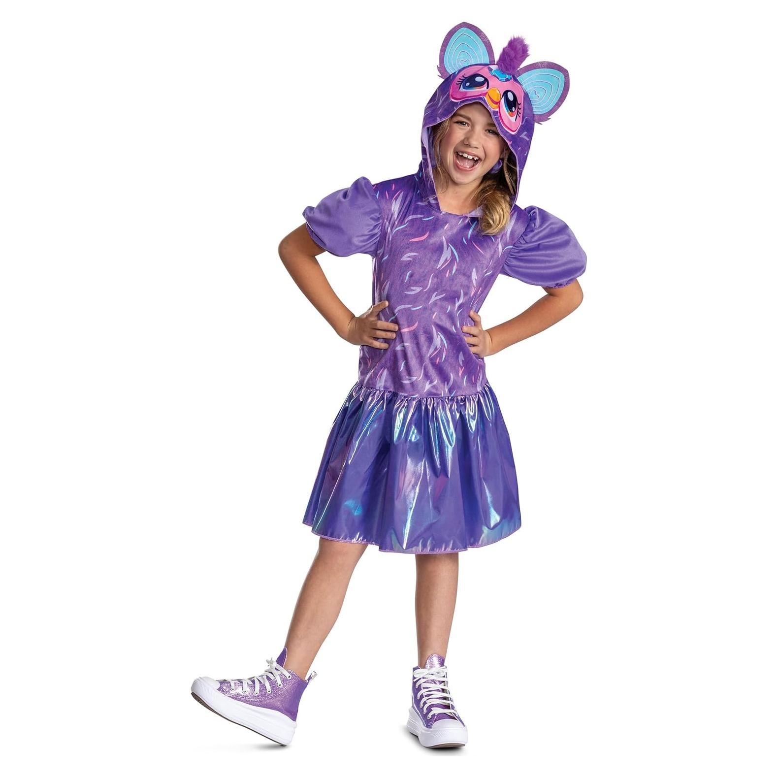 Disfraz de Furby Morado para Niños - Licencia Oficial Hasbro