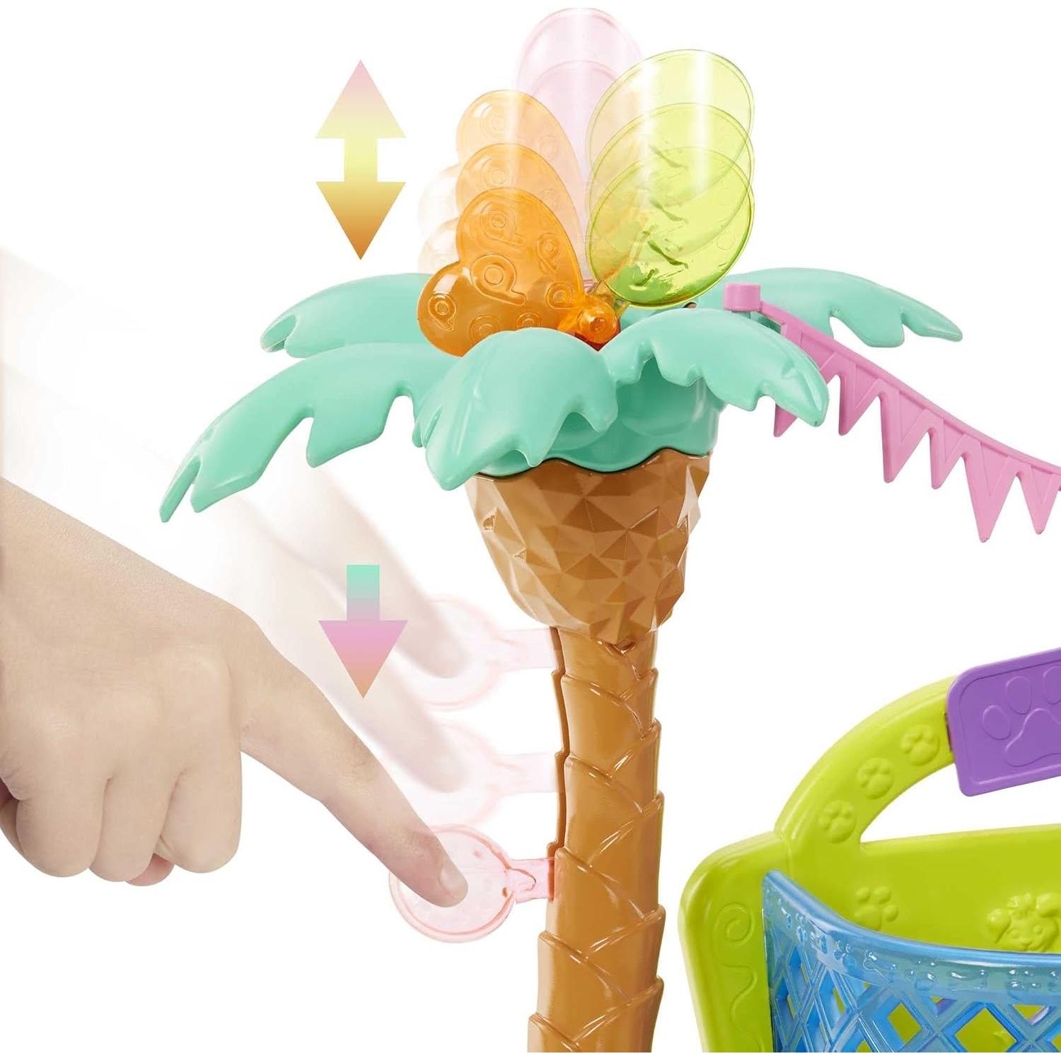 Juego Polly Pocket Parque de Perros con Muñeca y Mascotas