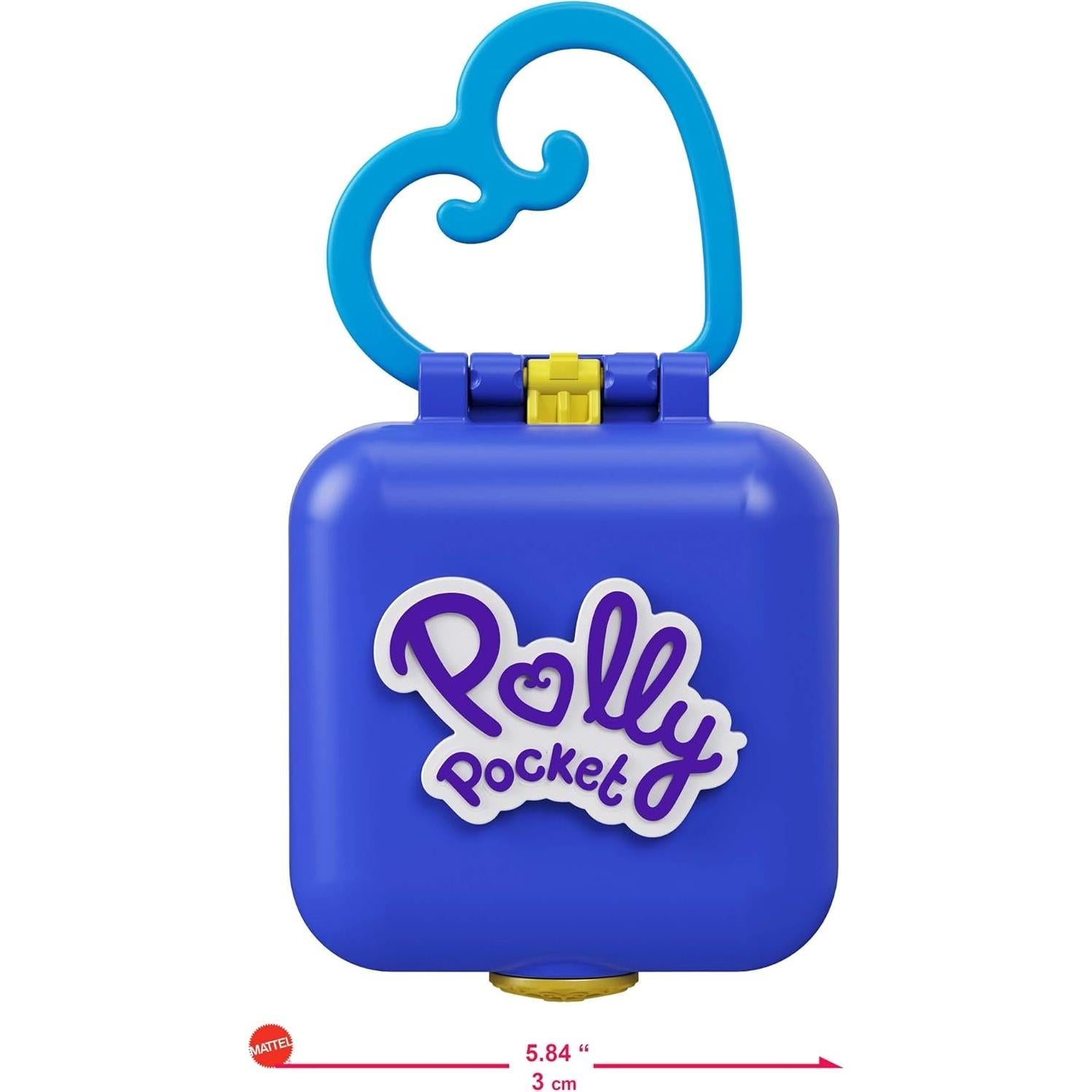 Compacto de Playa Tropical Polly Pocket Shani con Helados