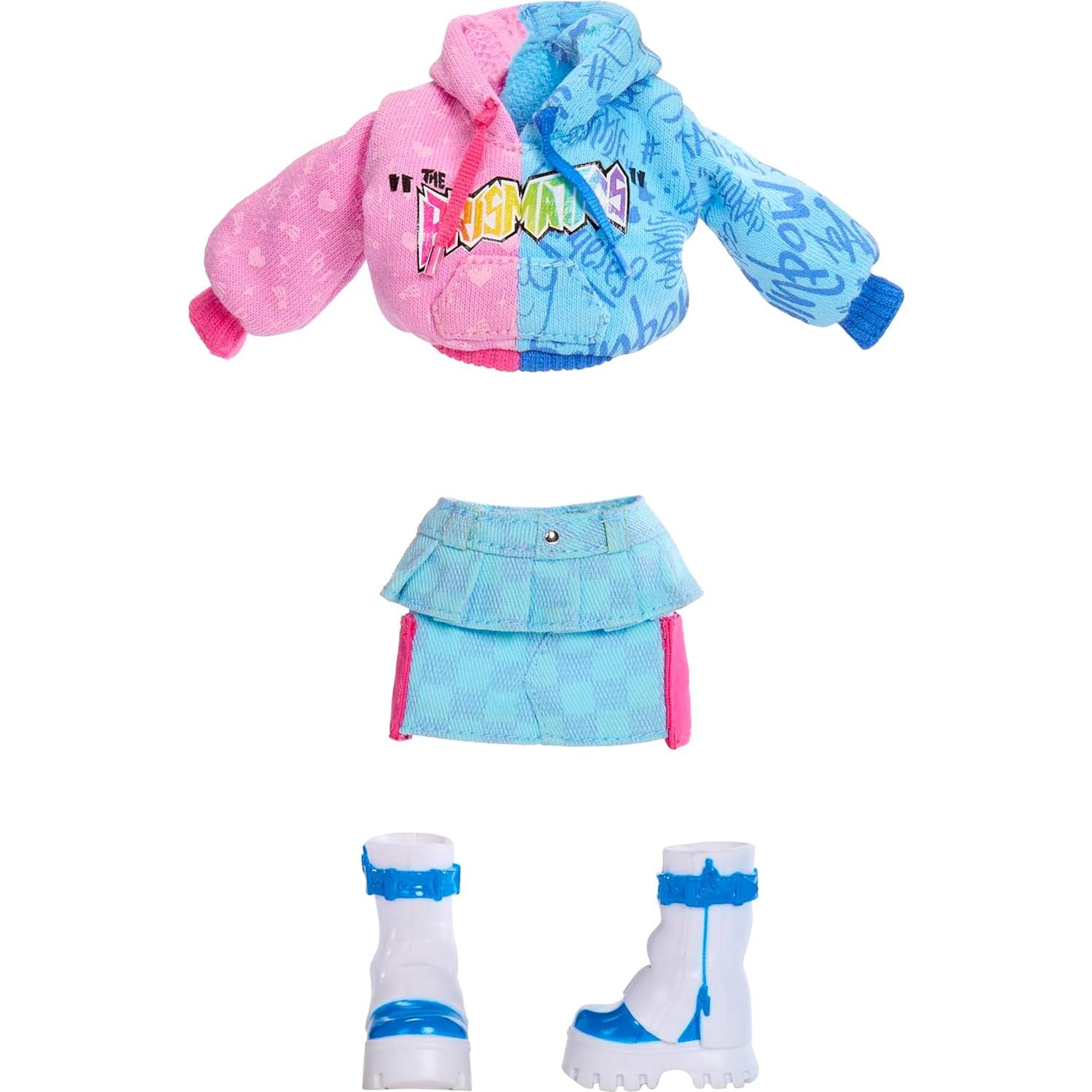 Muñeca de Moda Rainbow High Skyler - Banda de Rock, Azul 22.86 cm