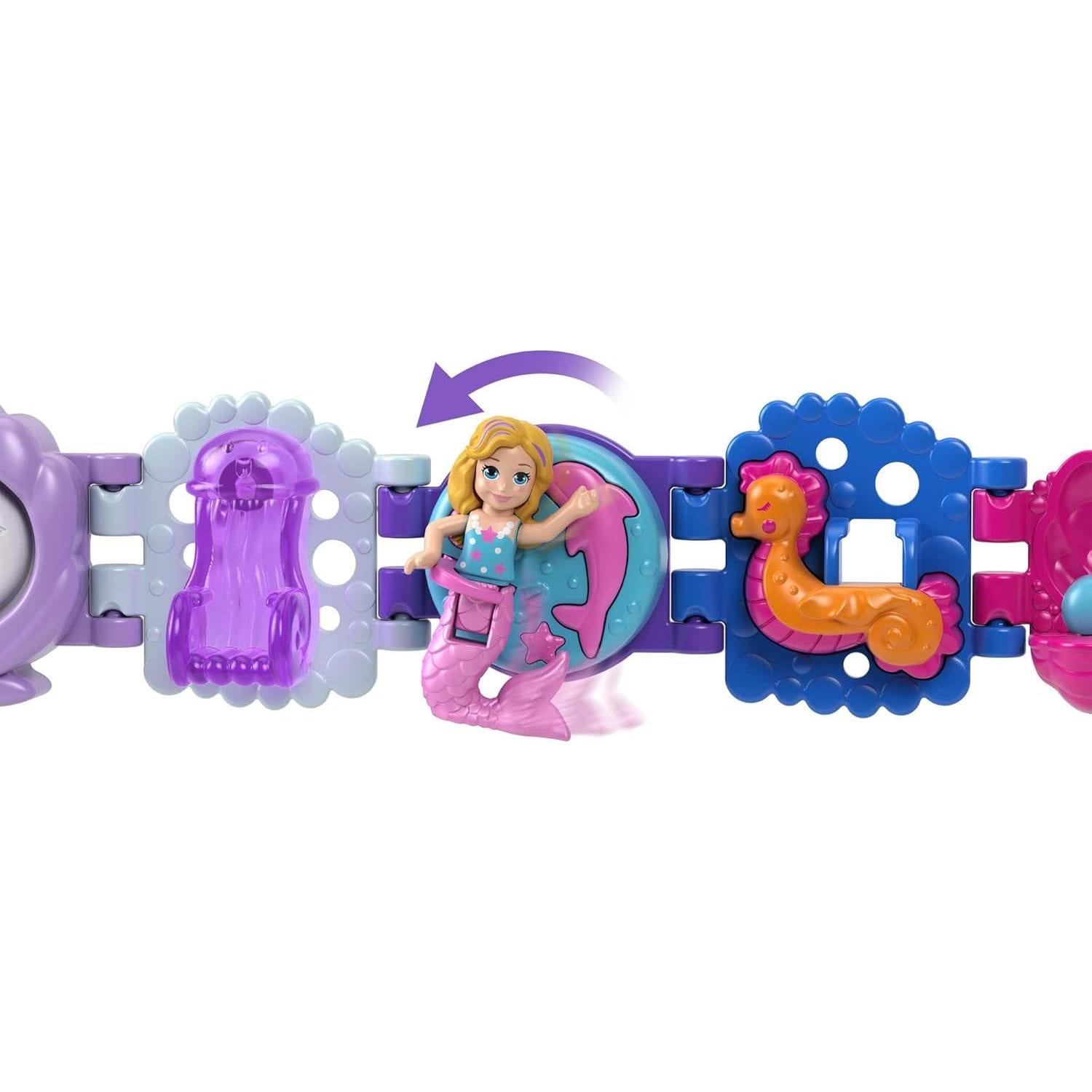 Pulsera Interactiva Polly Pocket con Muñeca y Temas