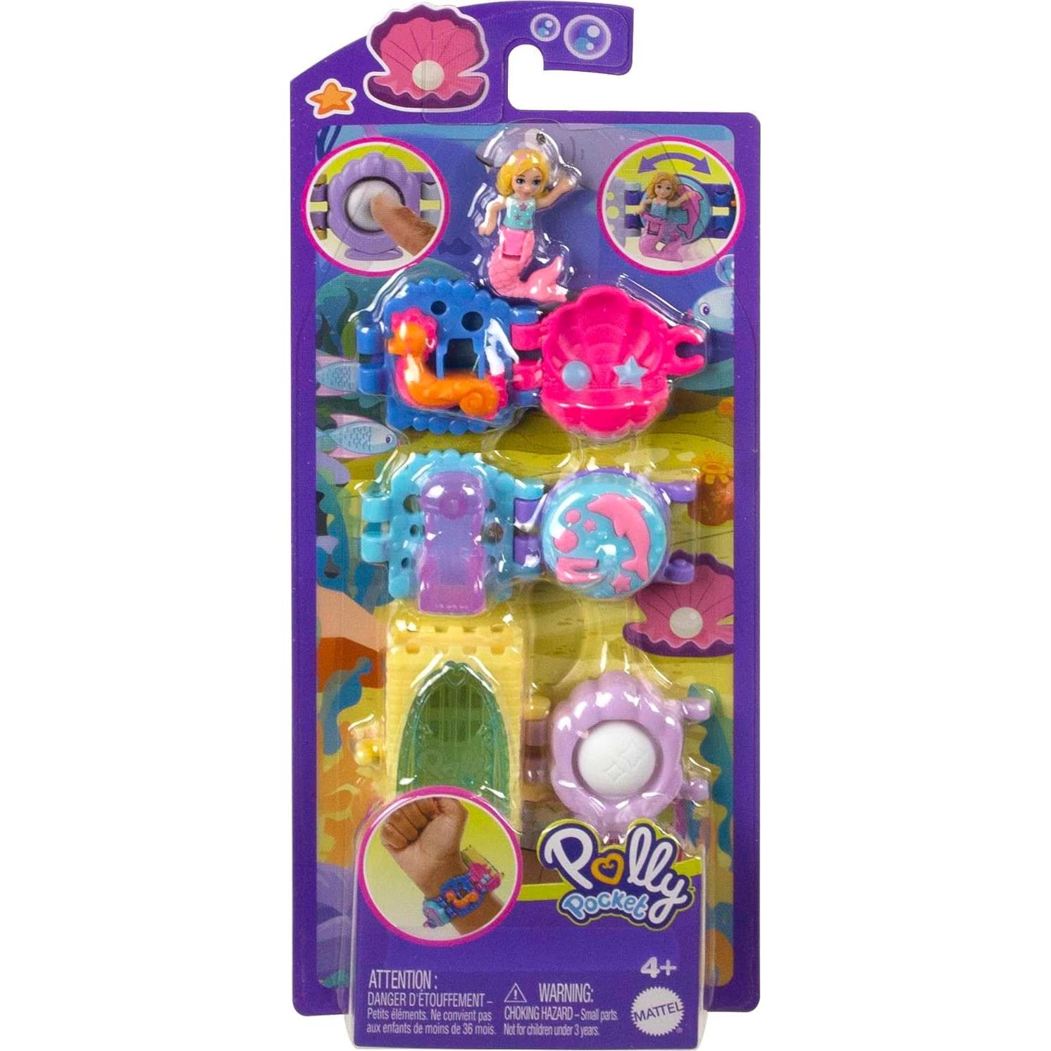 Pulsera Interactiva Polly Pocket con Muñeca y Temas