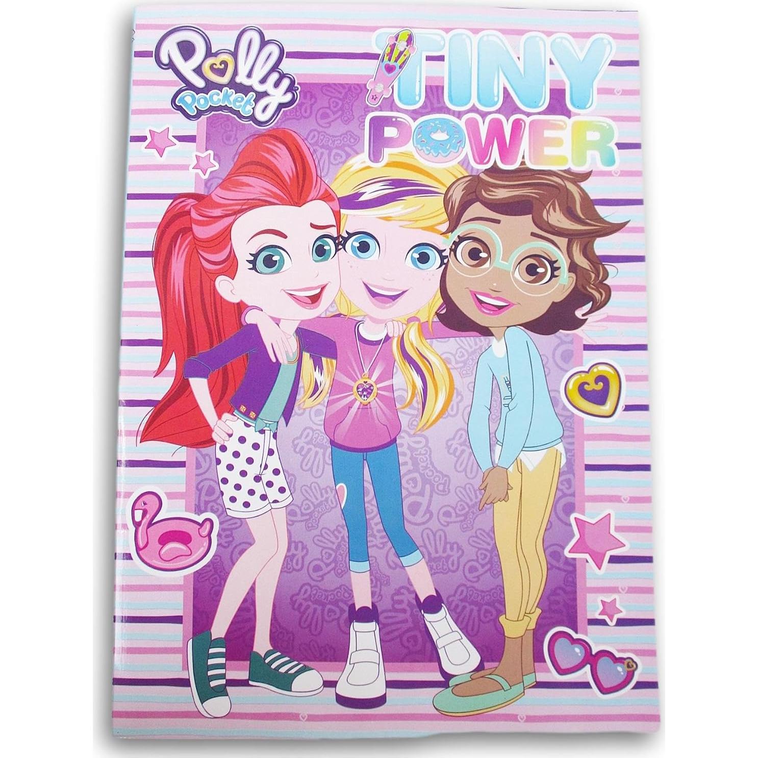Libro para Colorear Polly Pocket - 64 Páginas - Show-Offs