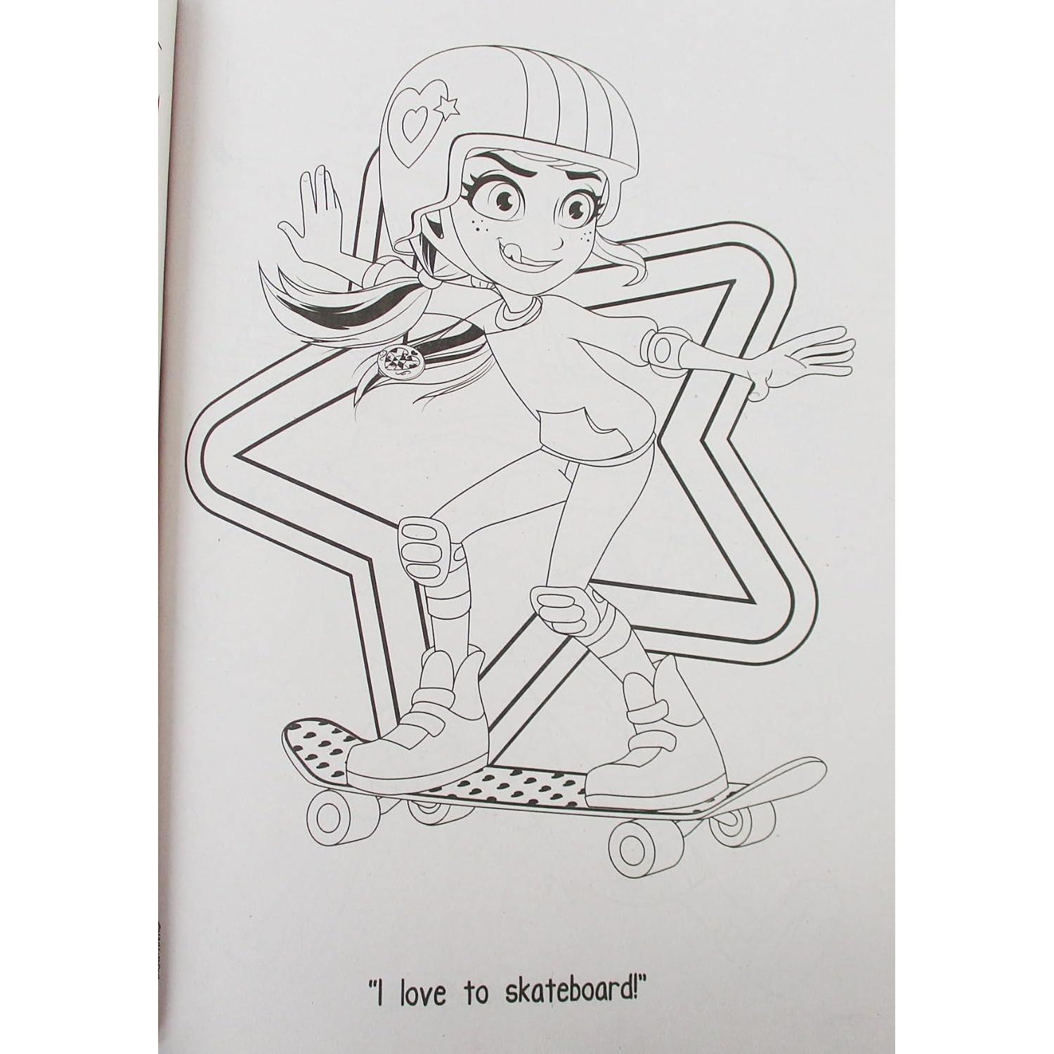 Libro para Colorear Polly Pocket - 64 Páginas - Show-Offs